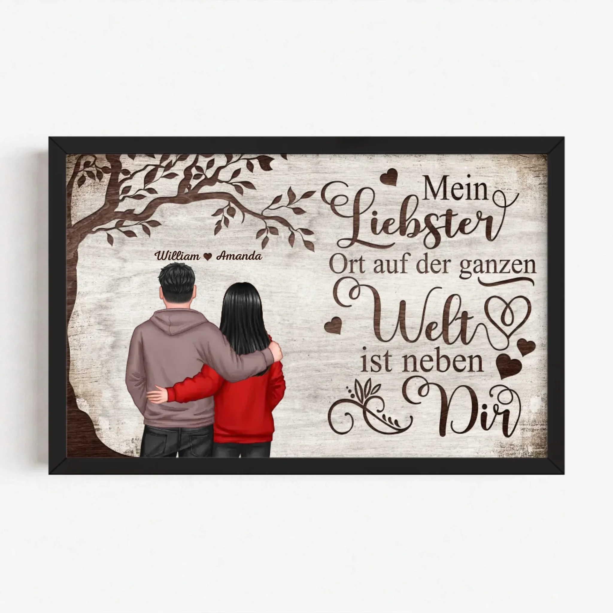 Personalisiertes Poster "Lieblingsort - Blick von hinten" - Image 6