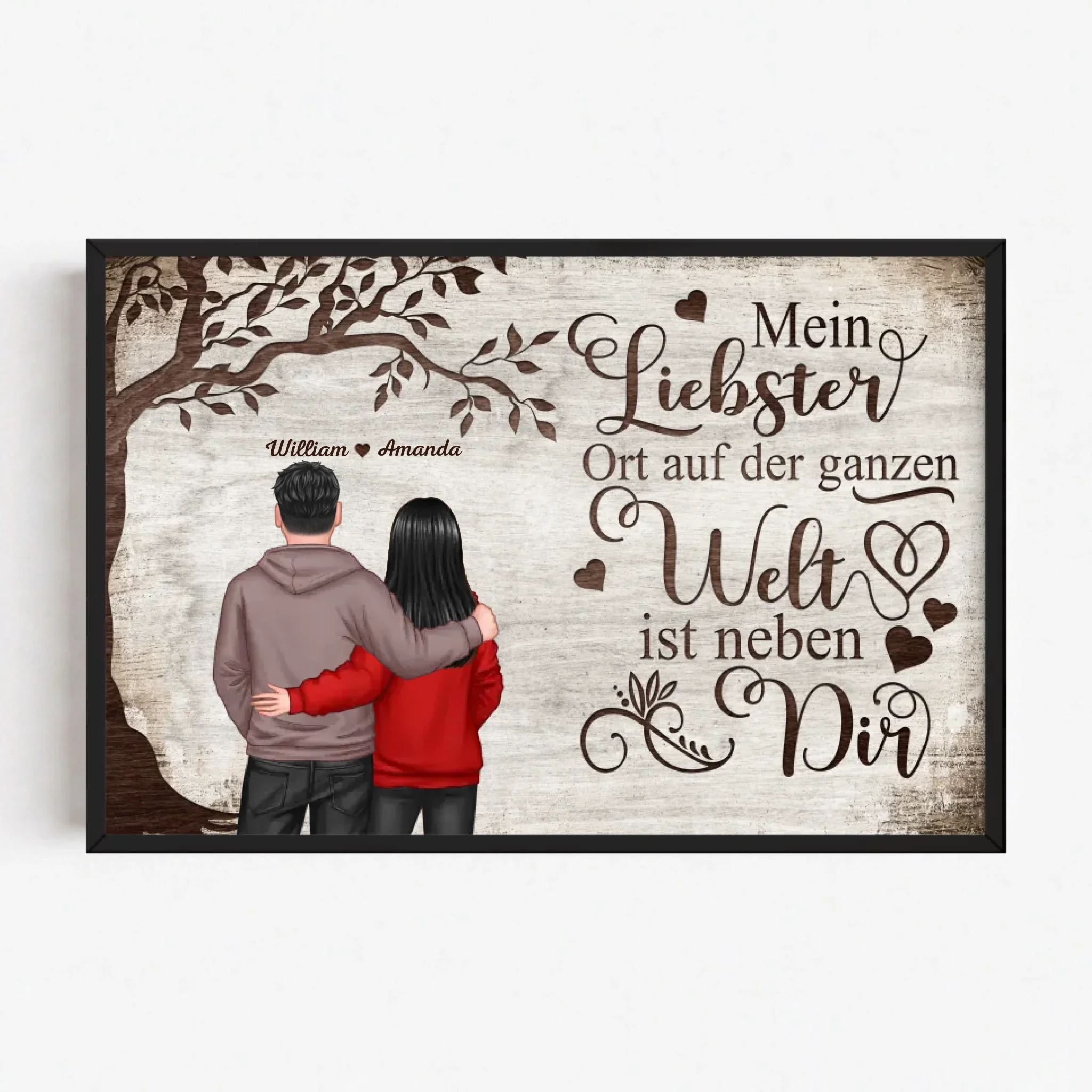 Personalisiertes Poster "Lieblingsort - Blick von hinten" - Image 9