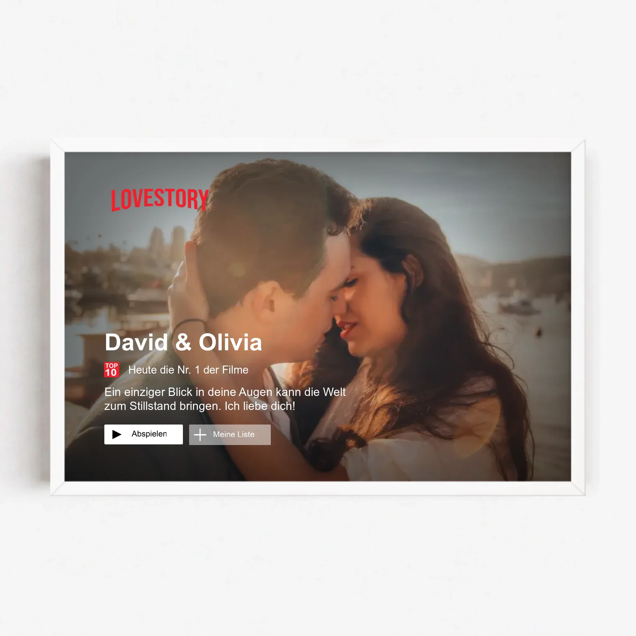 Personalisiertes Poster "Lovestory" - Image 15