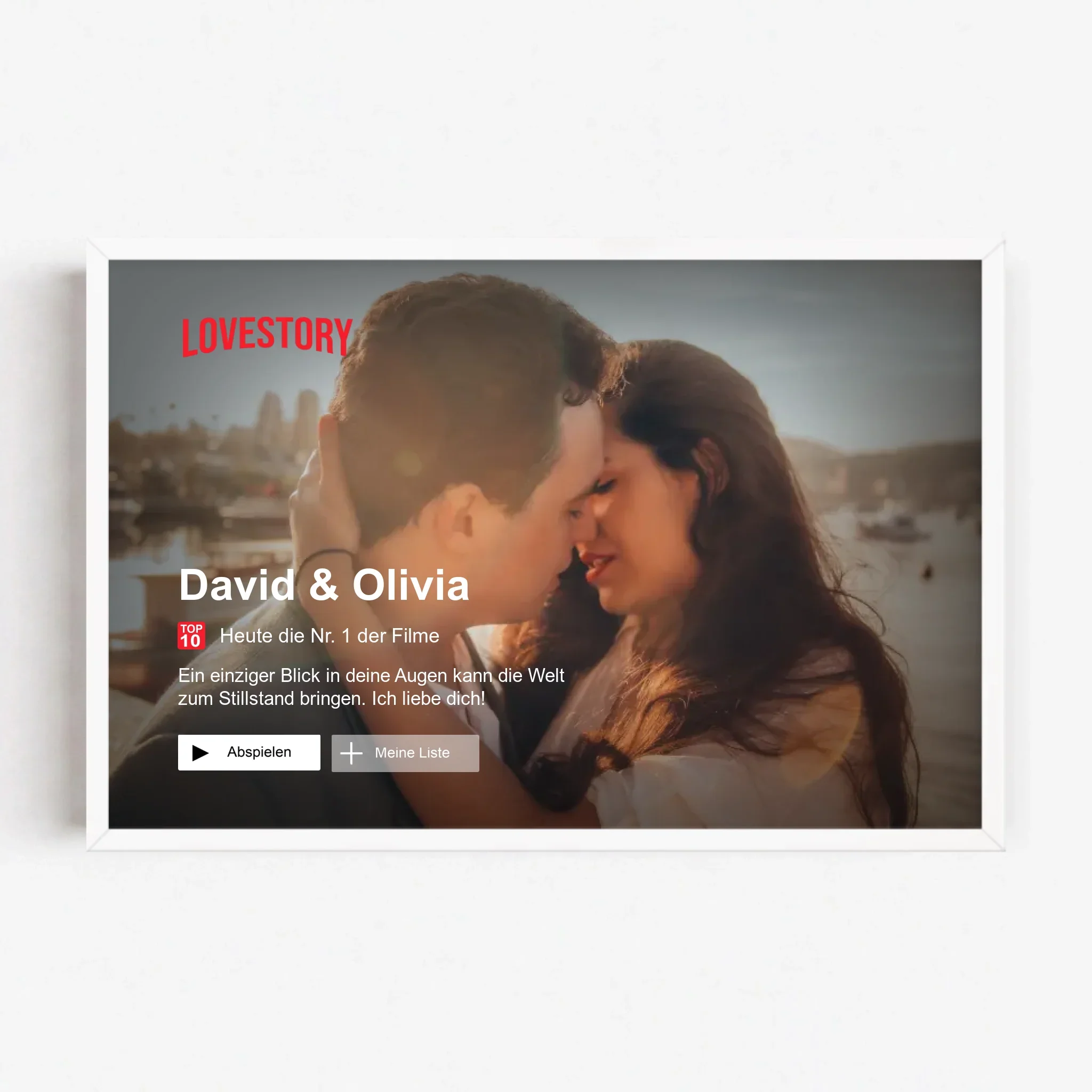 Personalisiertes Poster "Lovestory" - Image 16