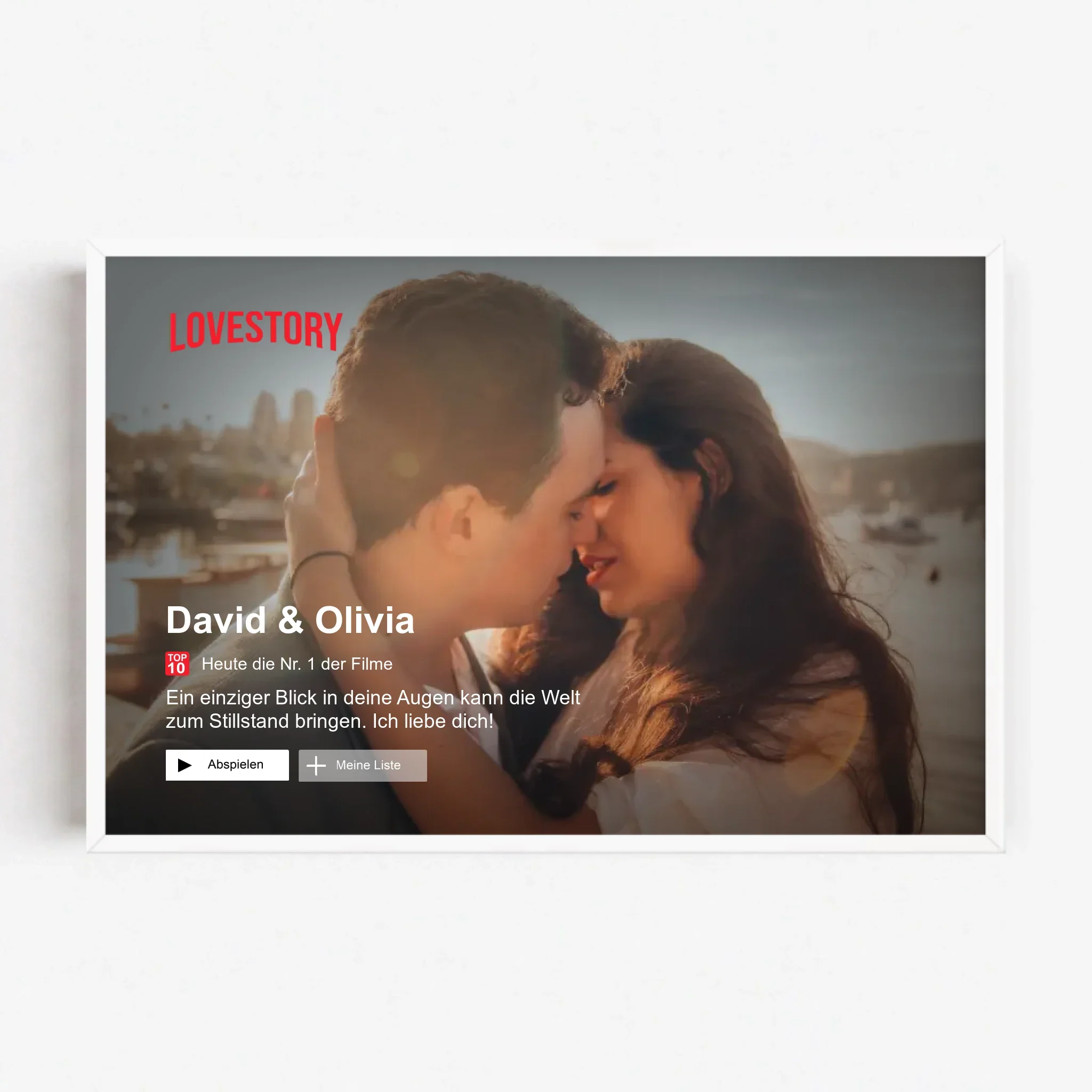 Personalisiertes Poster "Lovestory" - Image 17