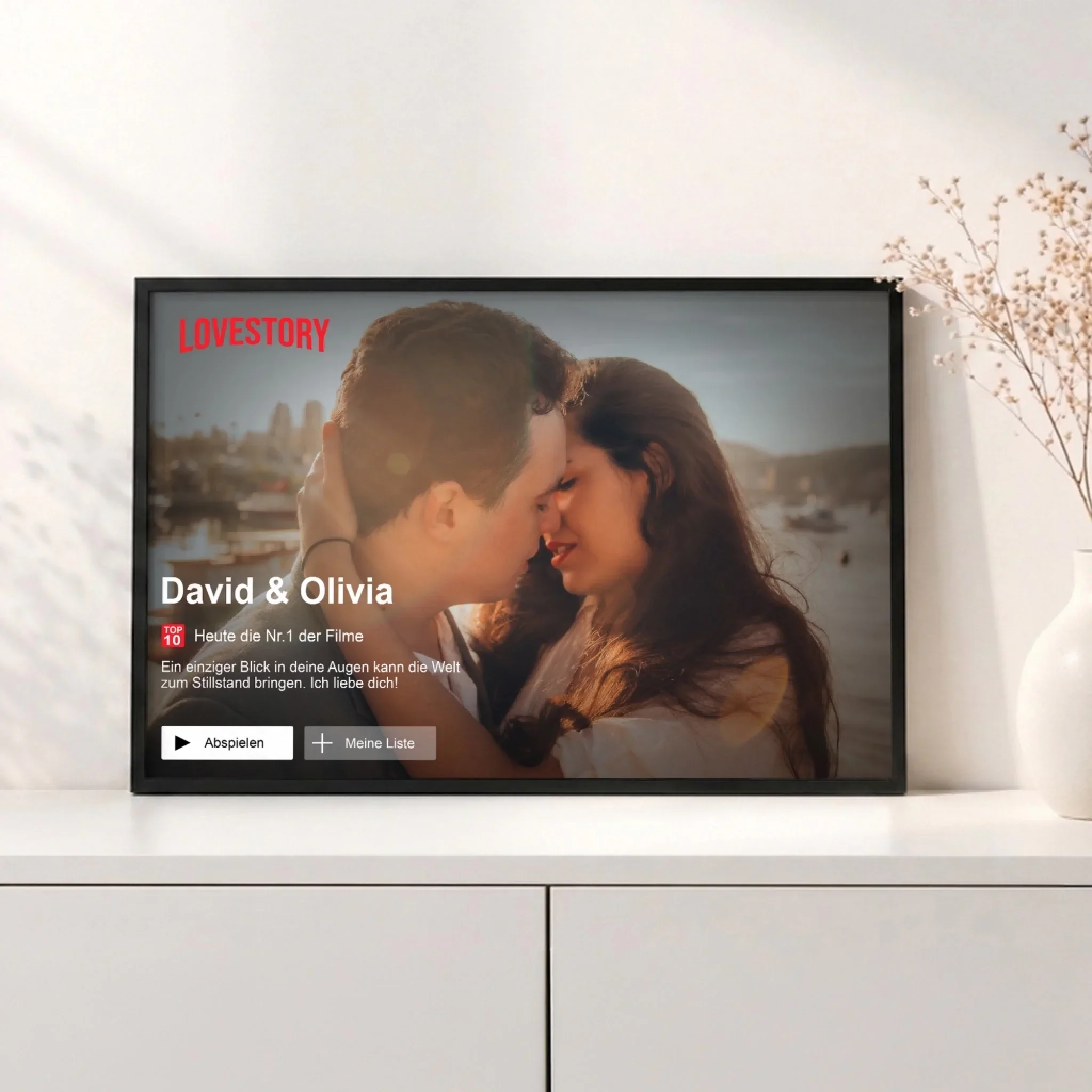 Personalisiertes Poster "Lovestory" - Image 3