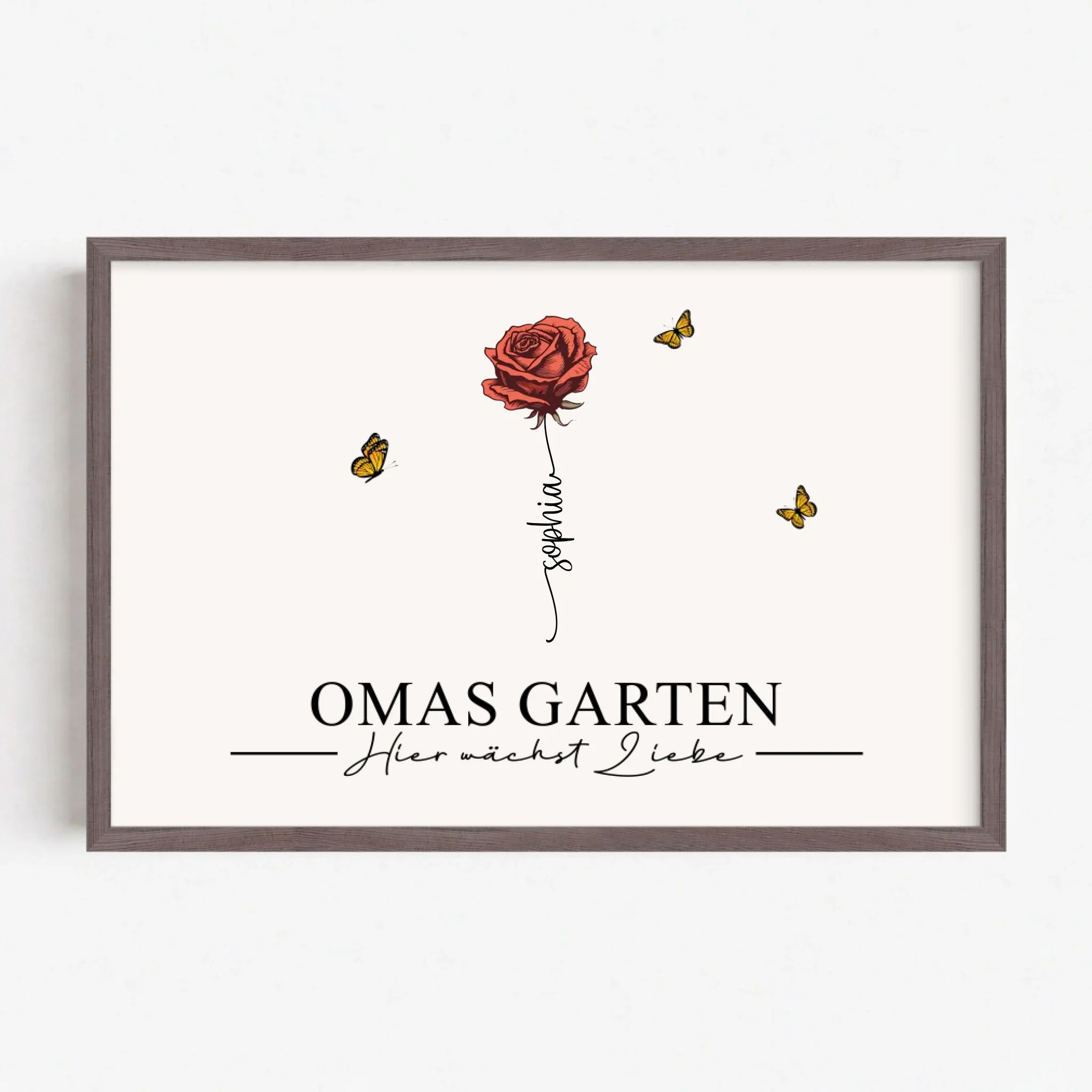 Personalisiertes Poster "Omas Garten" - Image 11