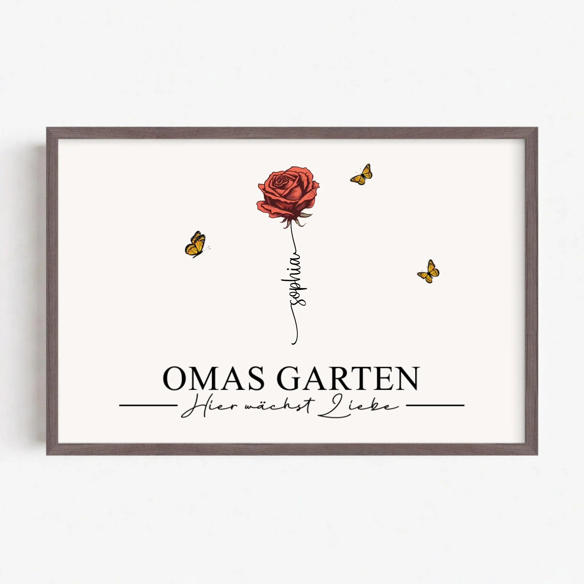 Personalisiertes Poster "Omas Garten" - Image 12