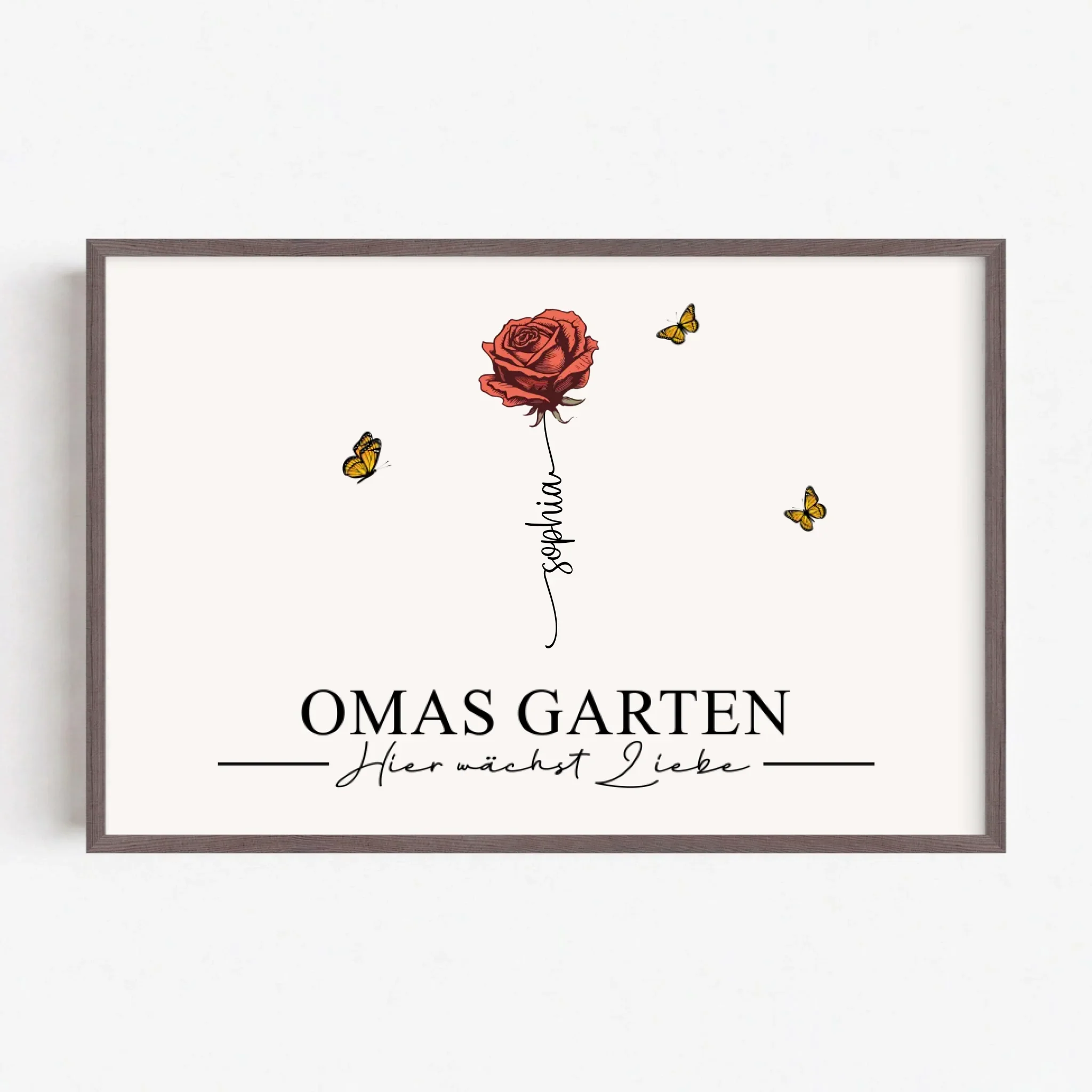 Personalisiertes Poster "Omas Garten" - Image 13