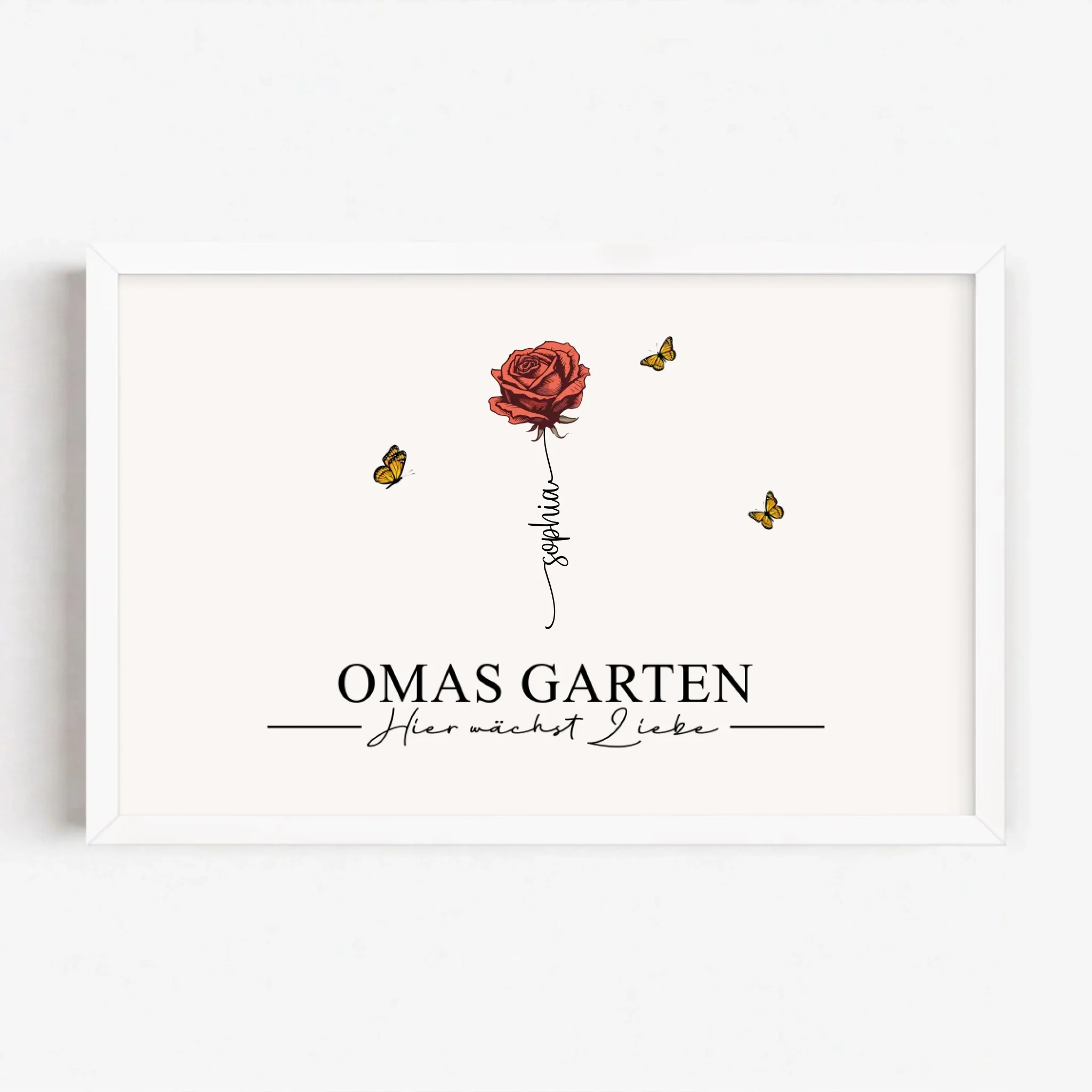 Personalisiertes Poster "Omas Garten" - Image 14