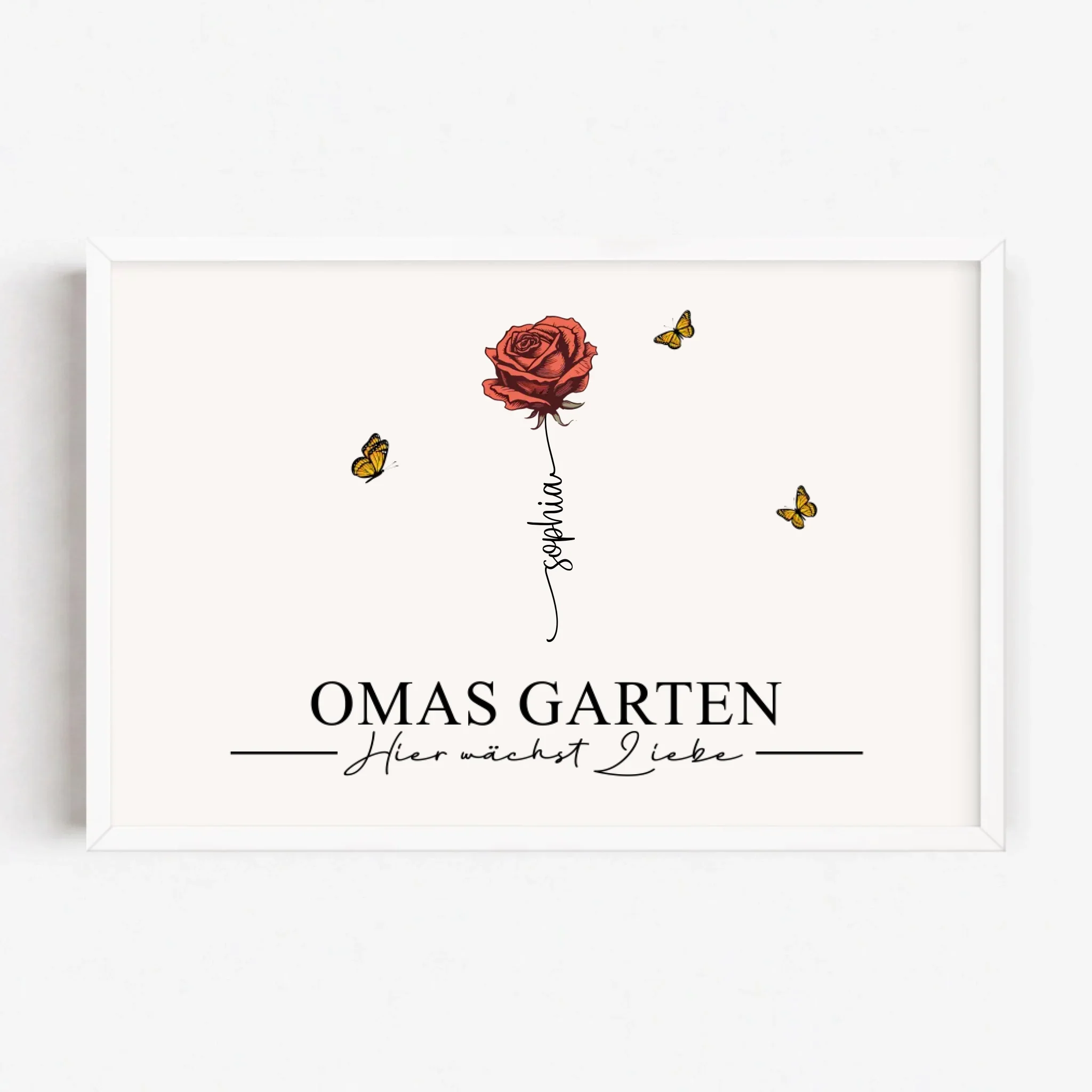 Personalisiertes Poster "Omas Garten" - Image 15