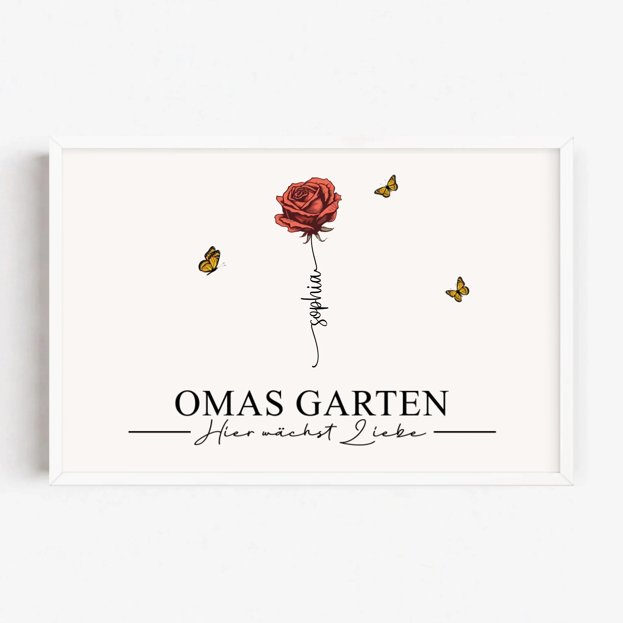 Personalisiertes Poster "Omas Garten" - Image 16