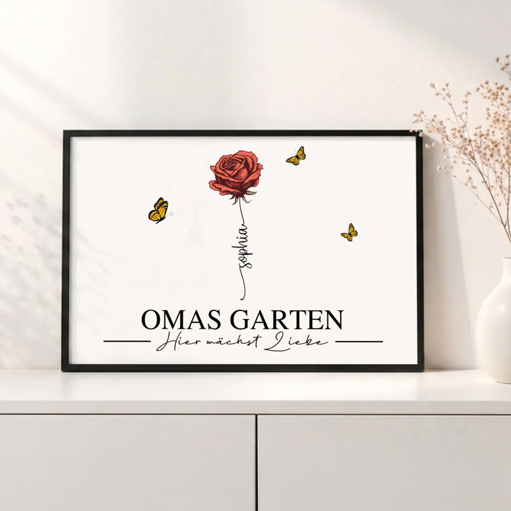Personalisiertes Poster "Omas Garten" - Image 3