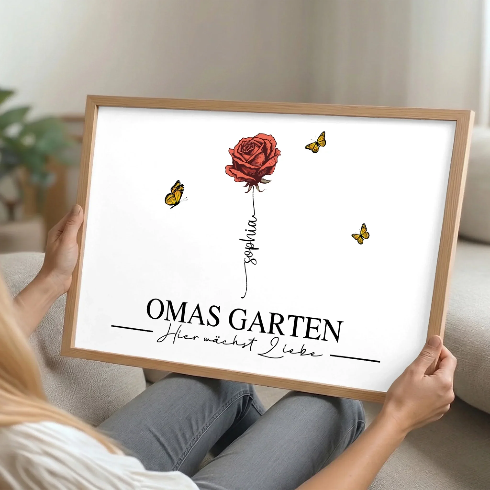 Personalisiertes Poster "Omas Garten" - Image 4