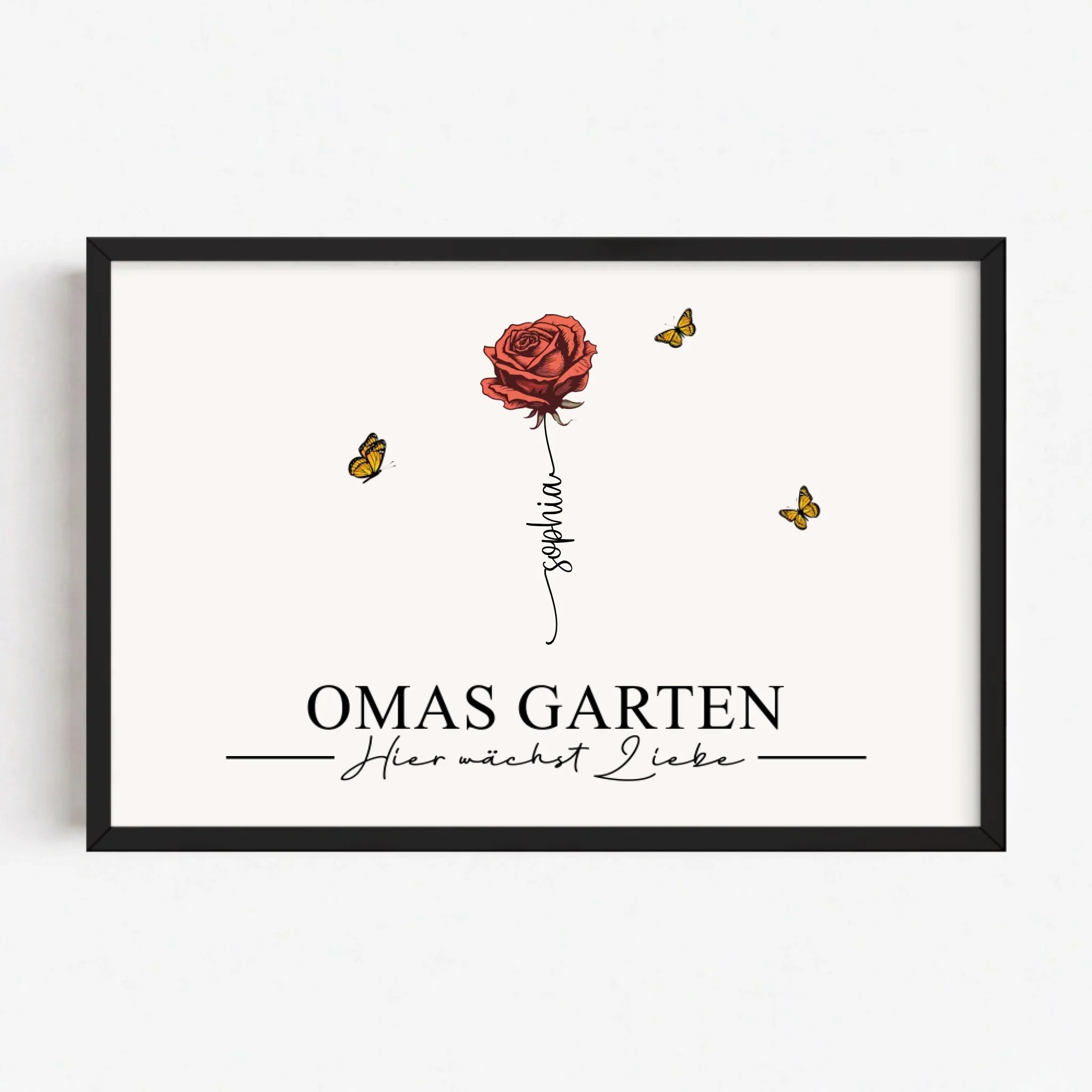 Personalisiertes Poster "Omas Garten" - Image 7