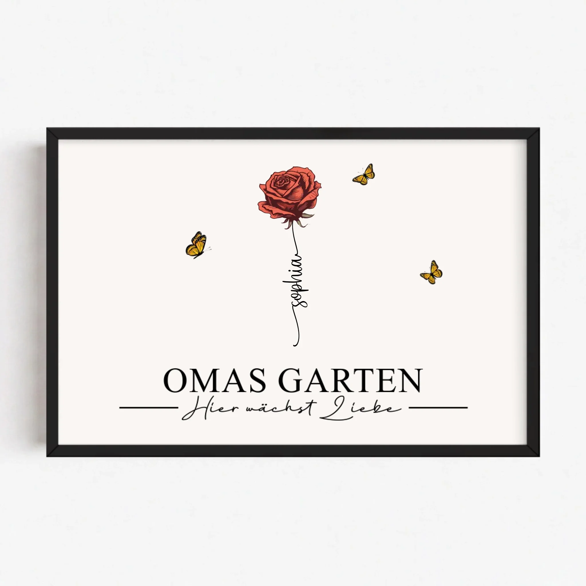 Personalisiertes Poster "Omas Garten" - Image 8