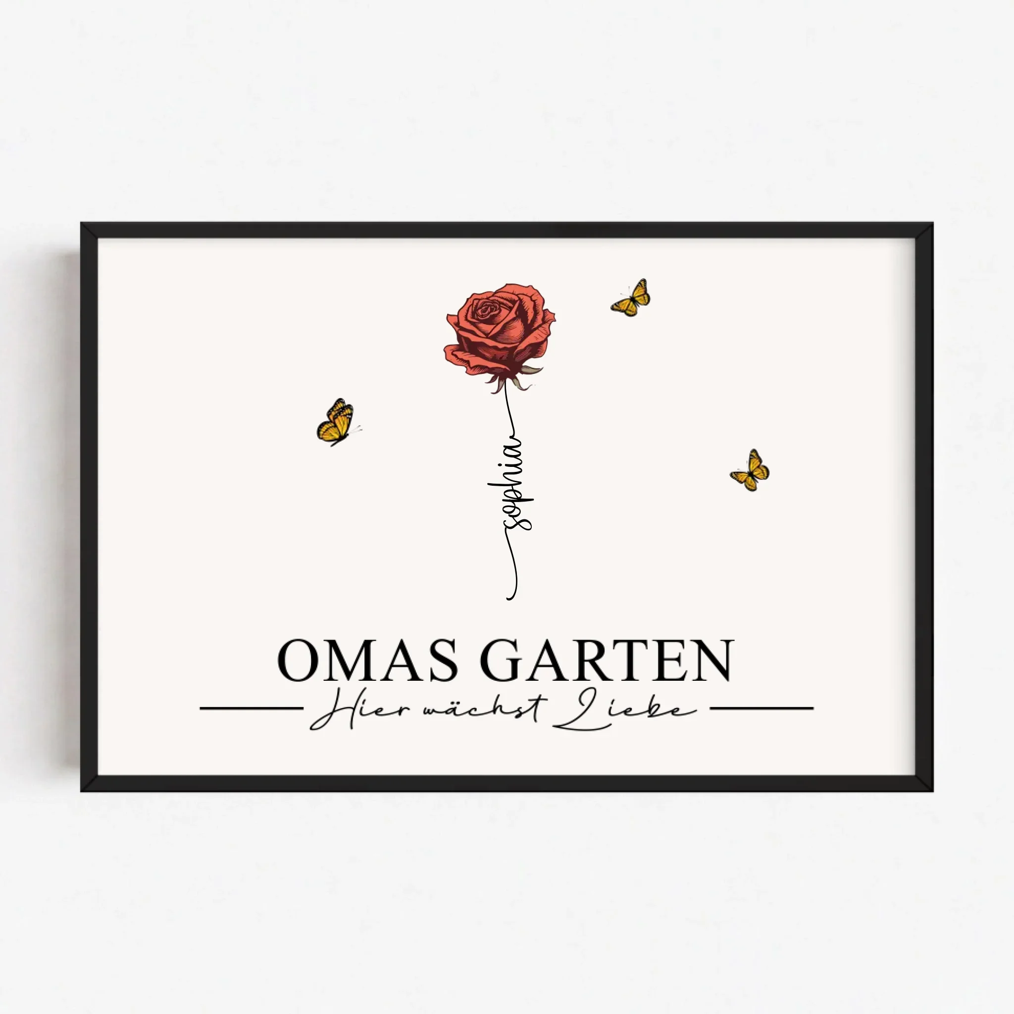 Personalisiertes Poster "Omas Garten" - Image 9