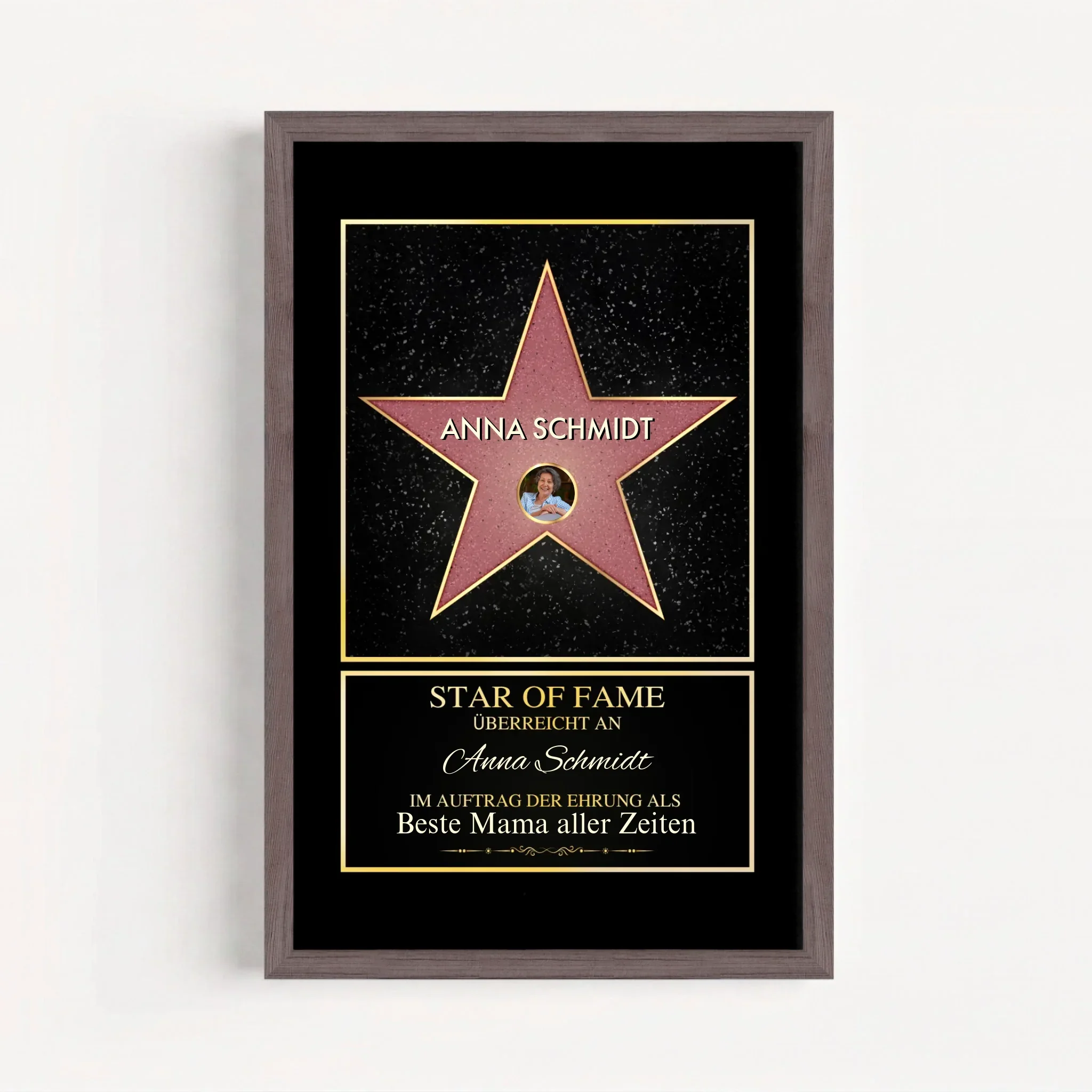 Personalisiertes Poster "Star of Fame - mit eigenem Foto" - Image 10