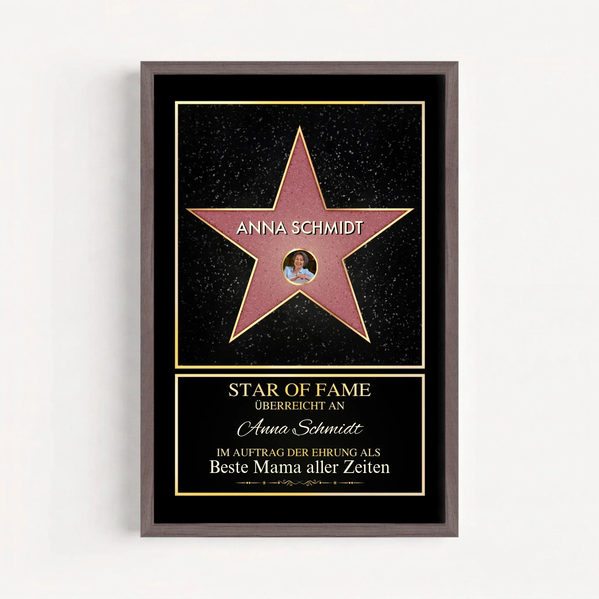 Personalisiertes Poster "Star of Fame - mit eigenem Foto" - Image 11