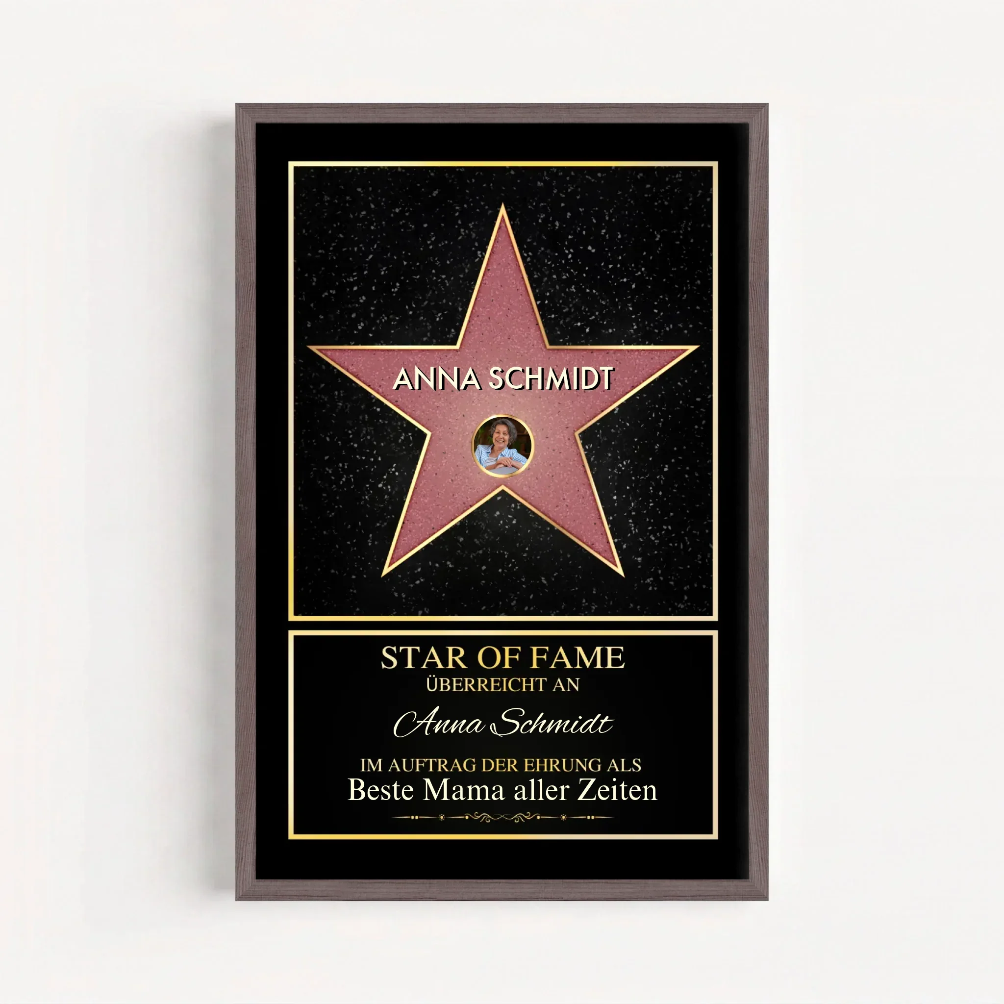 Personalisiertes Poster "Star of Fame - mit eigenem Foto" - Image 12