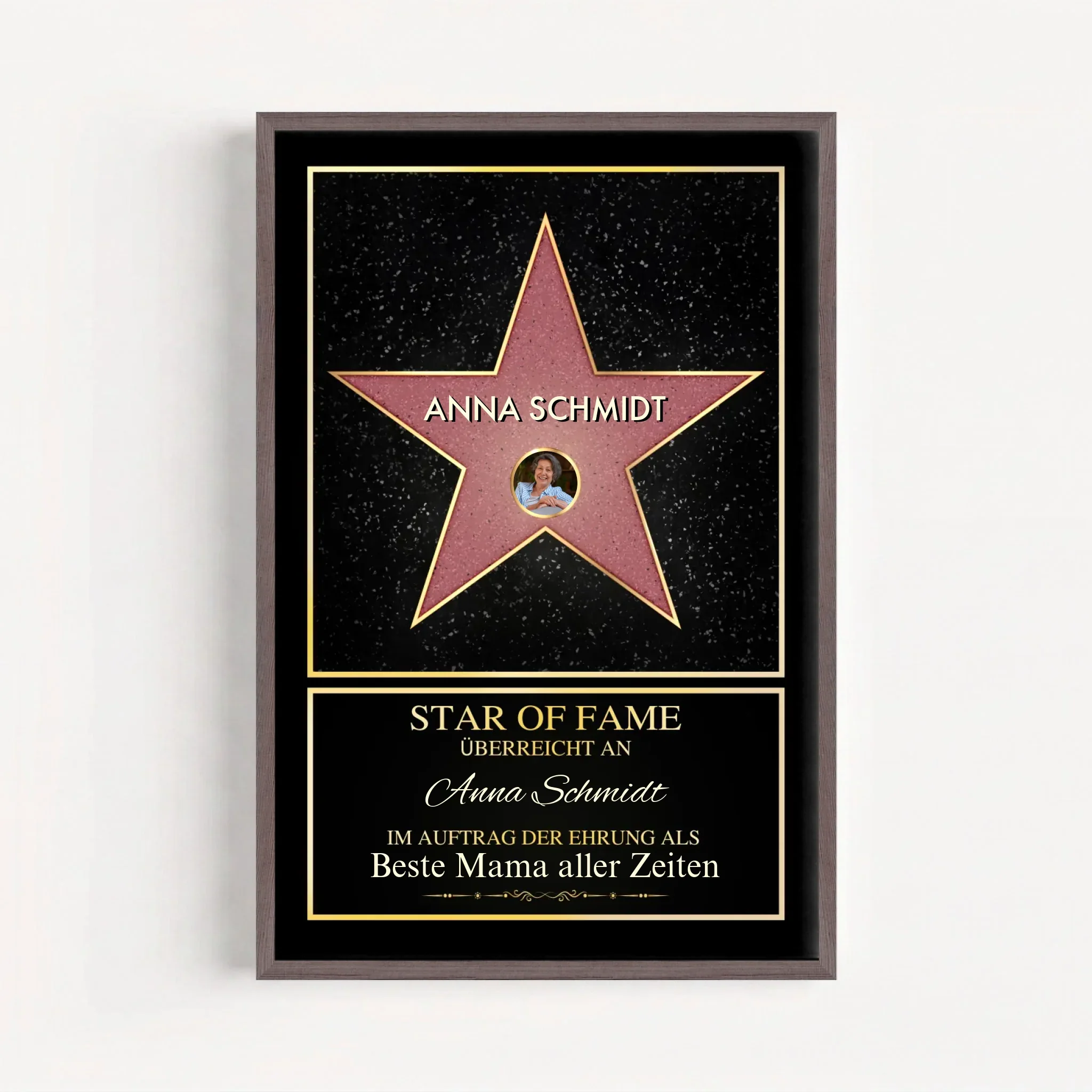 Personalisiertes Poster "Star of Fame - mit eigenem Foto" - Image 13