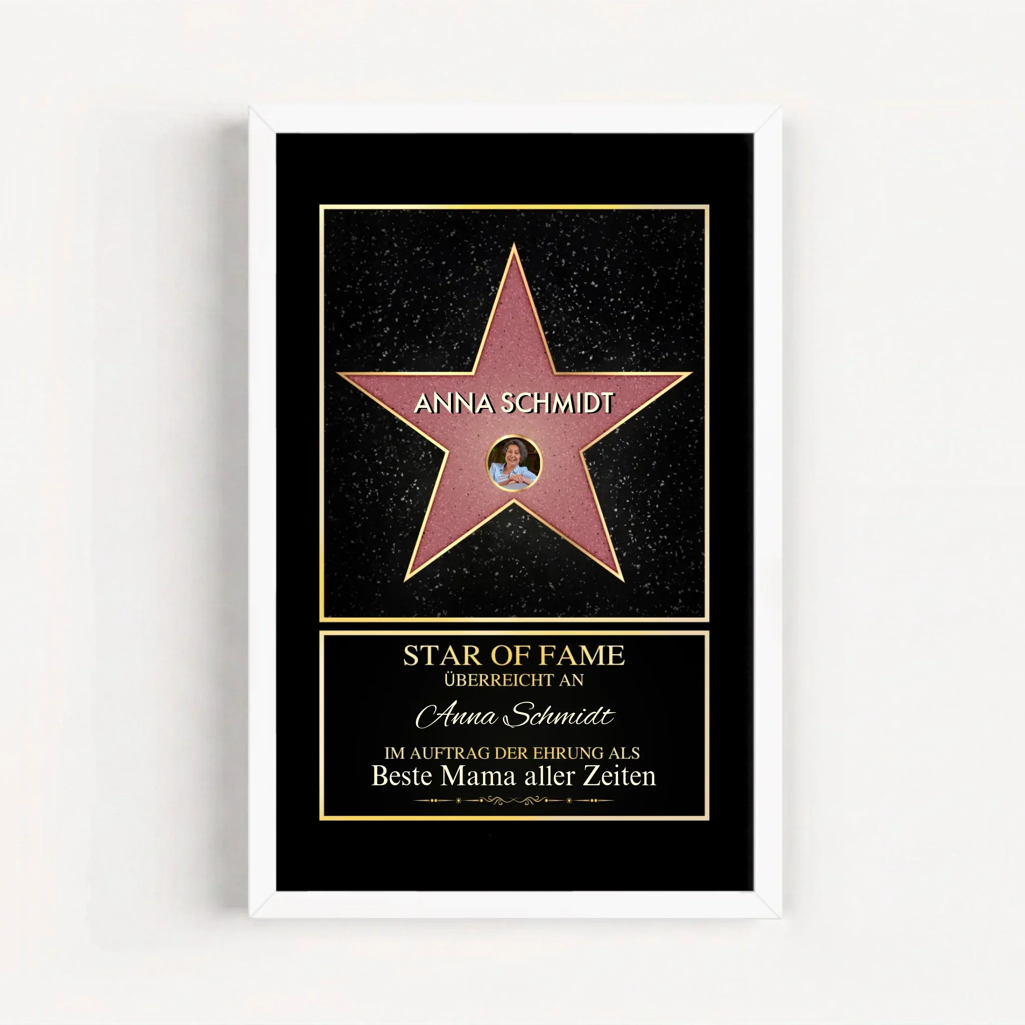 Personalisiertes Poster "Star of Fame - mit eigenem Foto" - Image 14