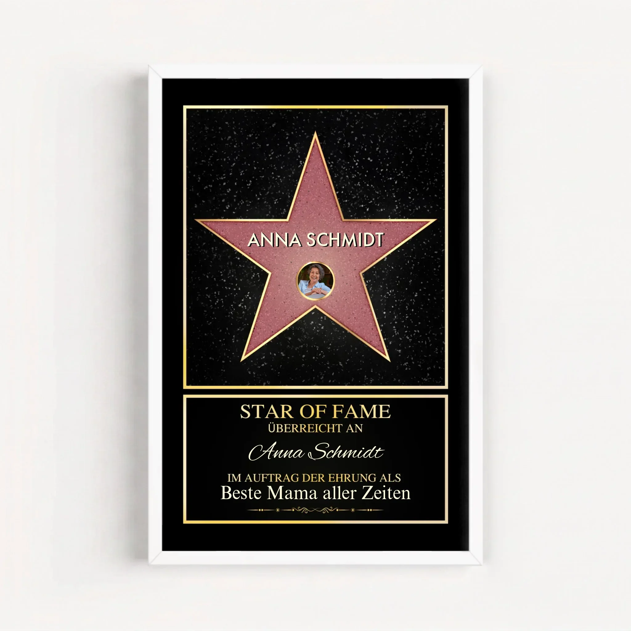 Personalisiertes Poster "Star of Fame - mit eigenem Foto" - Image 15