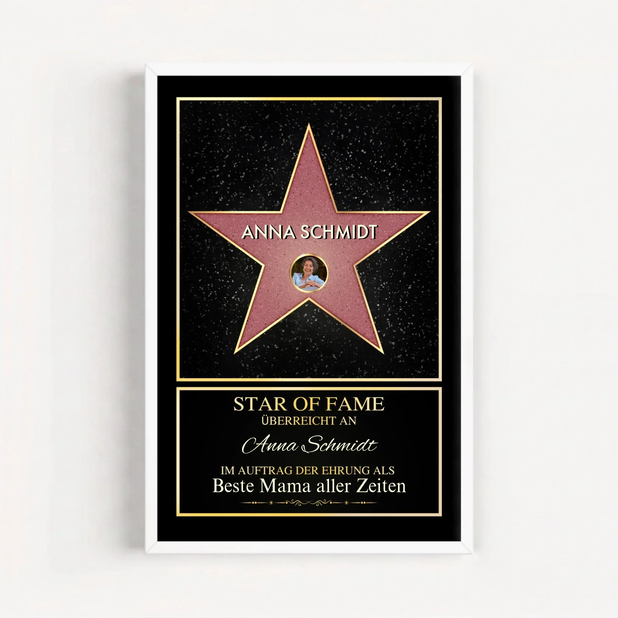 Personalisiertes Poster "Star of Fame - mit eigenem Foto" - Image 16
