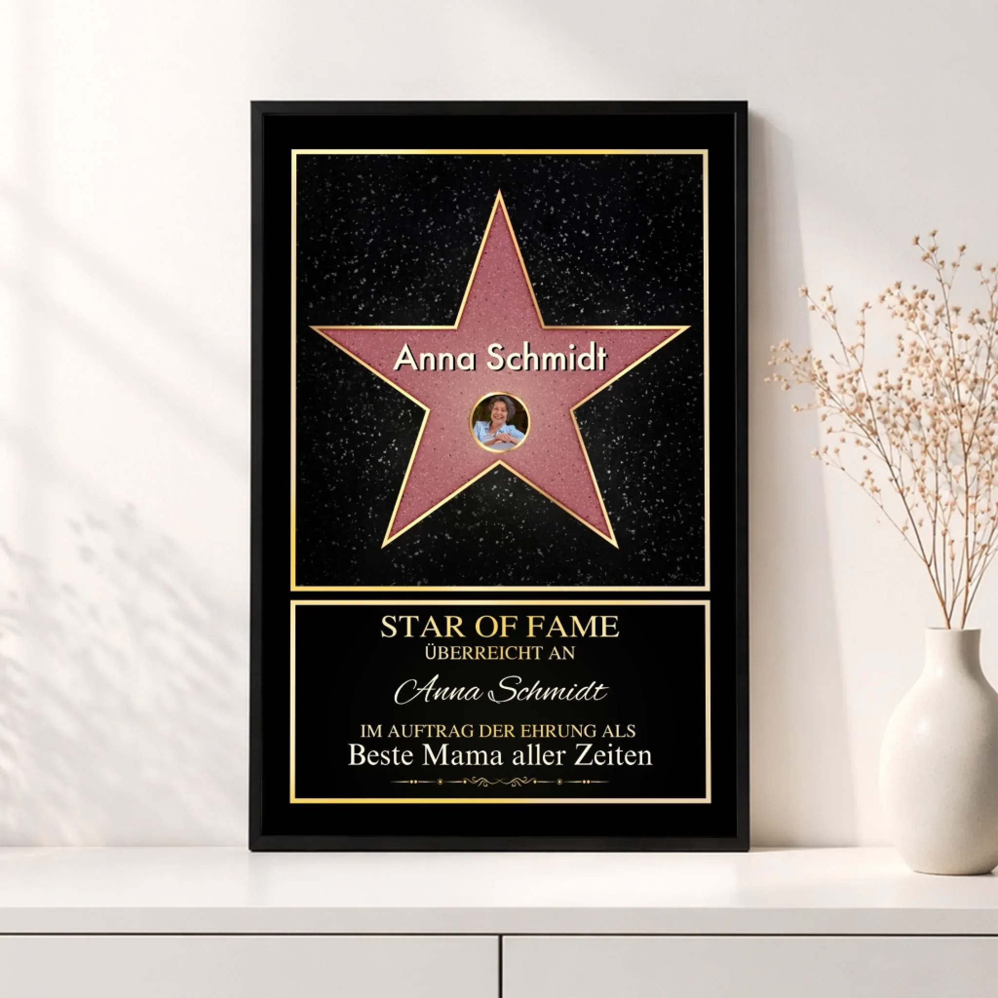 Personalisiertes Poster "Star of Fame - mit eigenem Foto" - Image 3