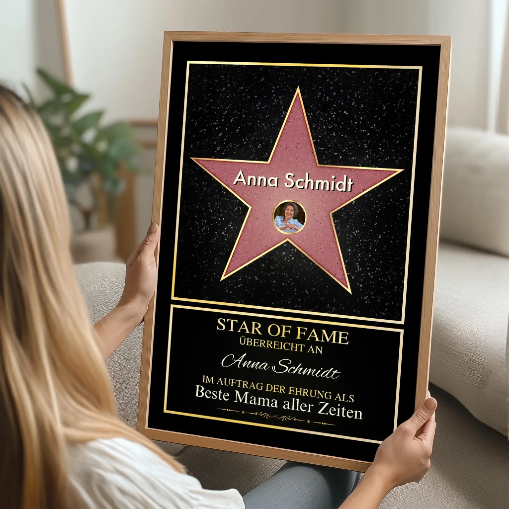 Personalisiertes Poster "Star of Fame - mit eigenem Foto" - Image 4
