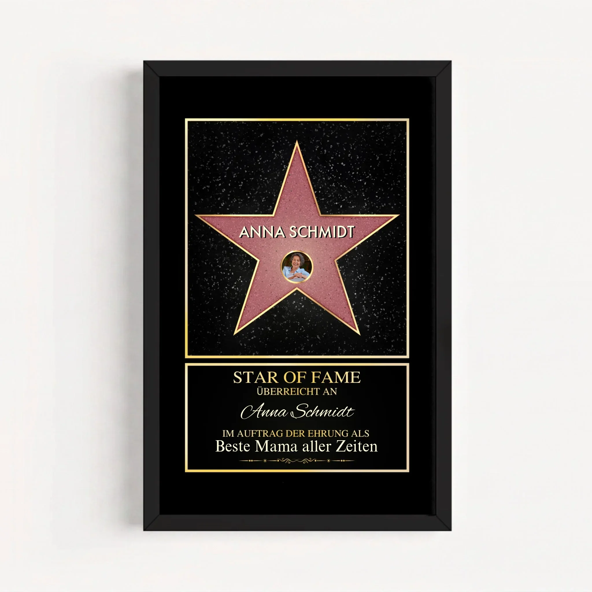 Personalisiertes Poster "Star of Fame - mit eigenem Foto" - Image 6