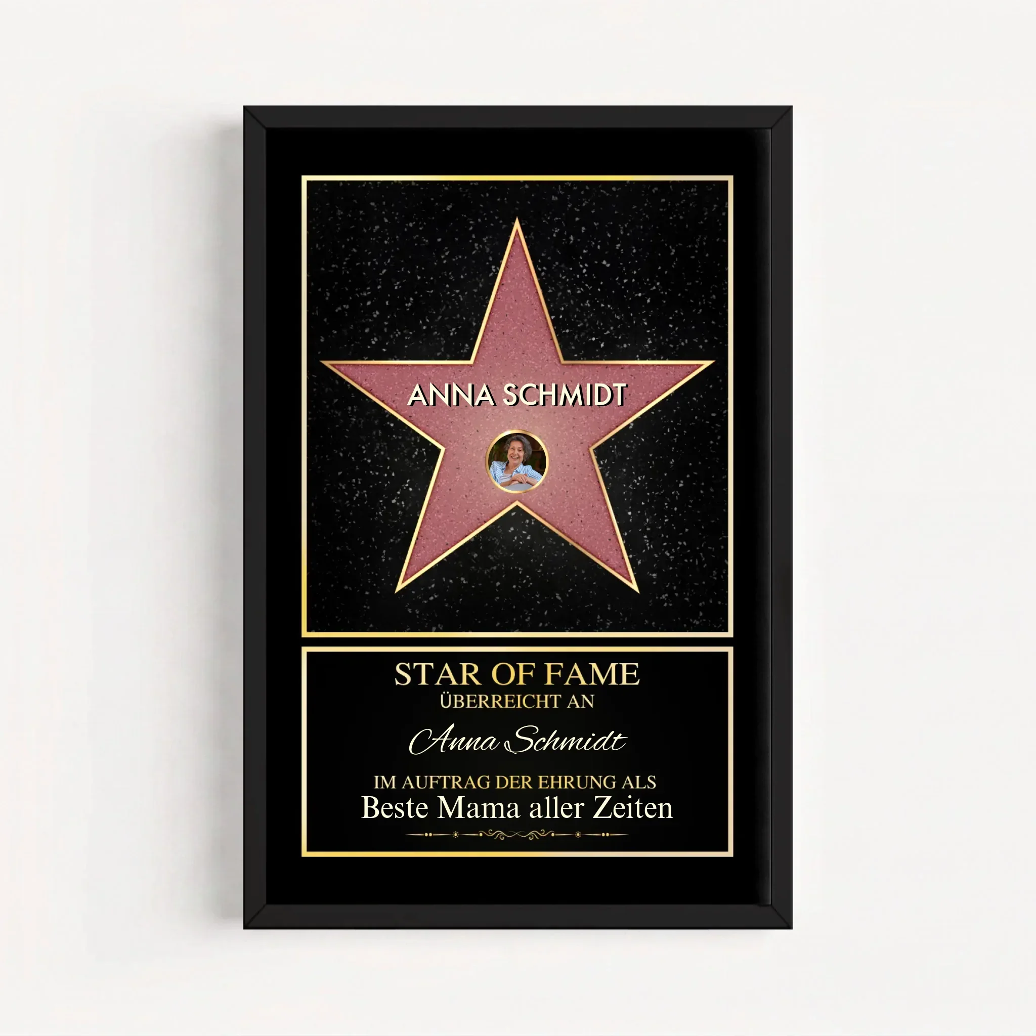 Personalisiertes Poster "Star of Fame - mit eigenem Foto" - Image 7