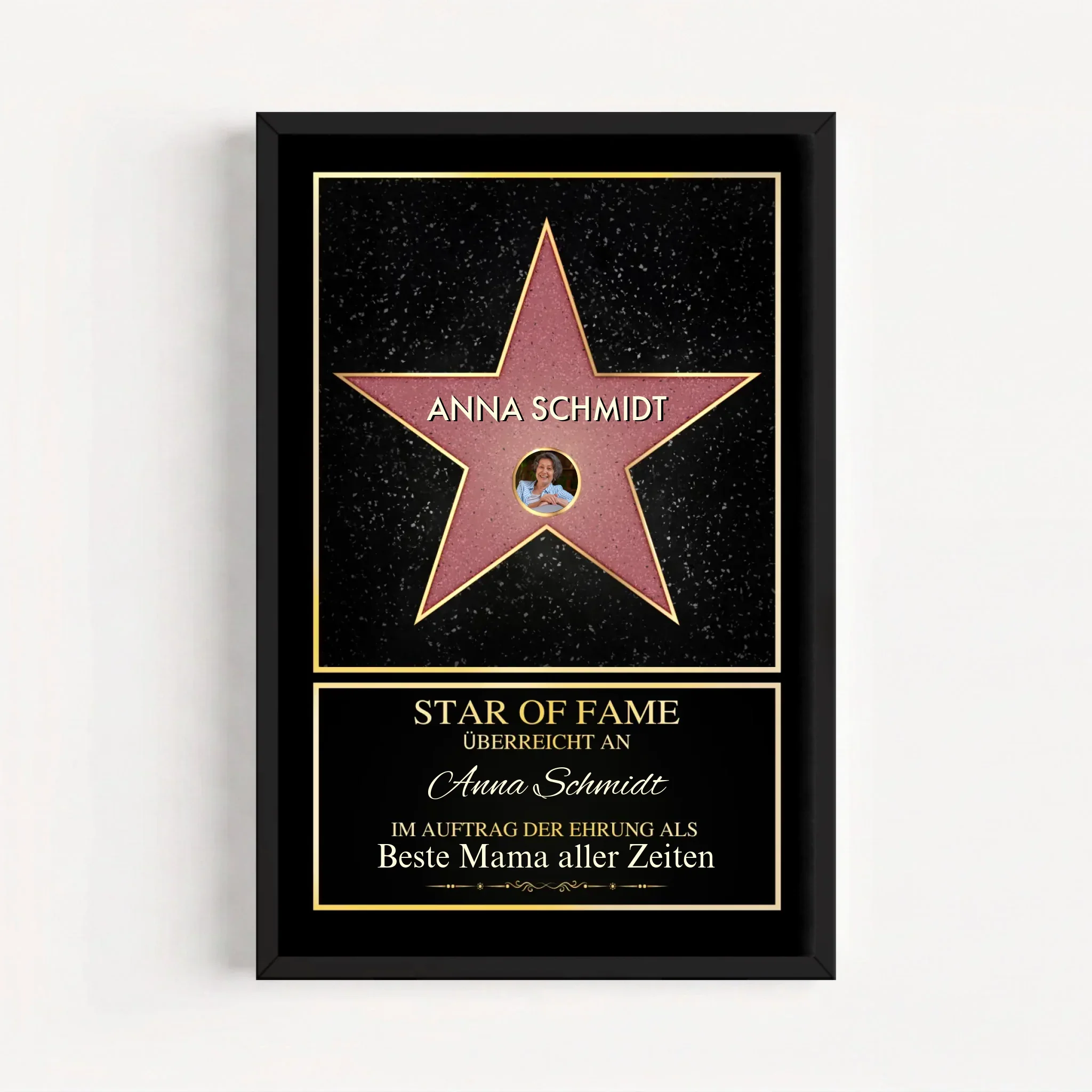 Personalisiertes Poster "Star of Fame - mit eigenem Foto" - Image 8