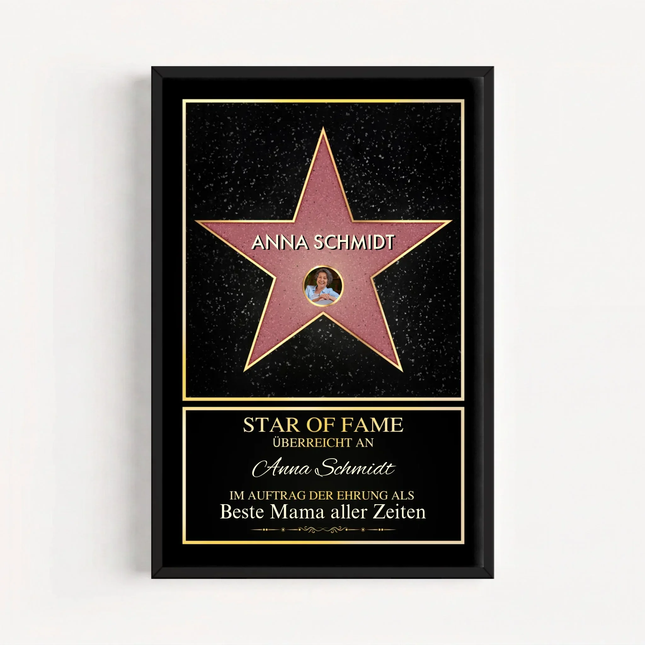 Personalisiertes Poster "Star of Fame - mit eigenem Foto" - Image 9