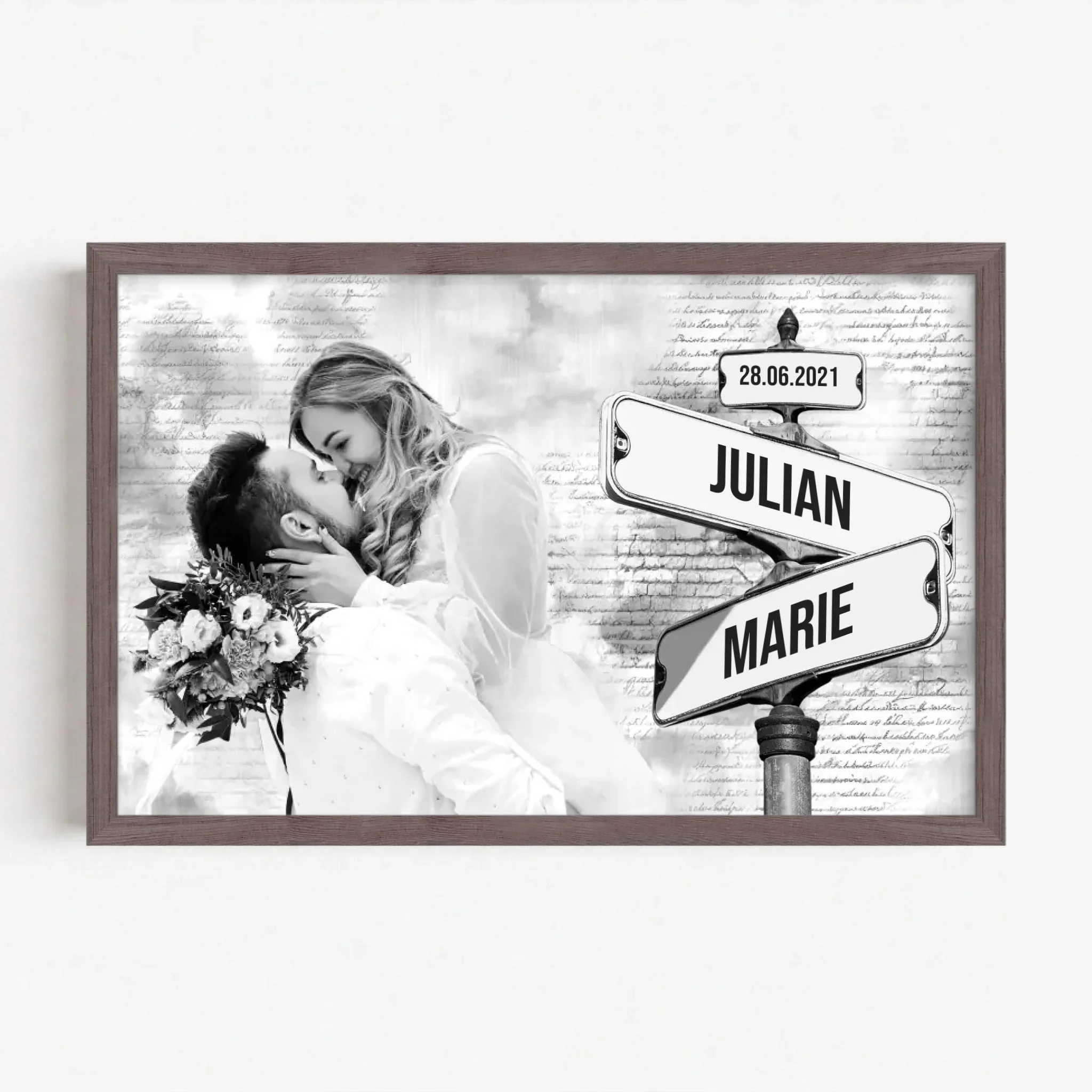 Personalisiertes Poster "Straßenschild mit eigenem Foto" - Image 10