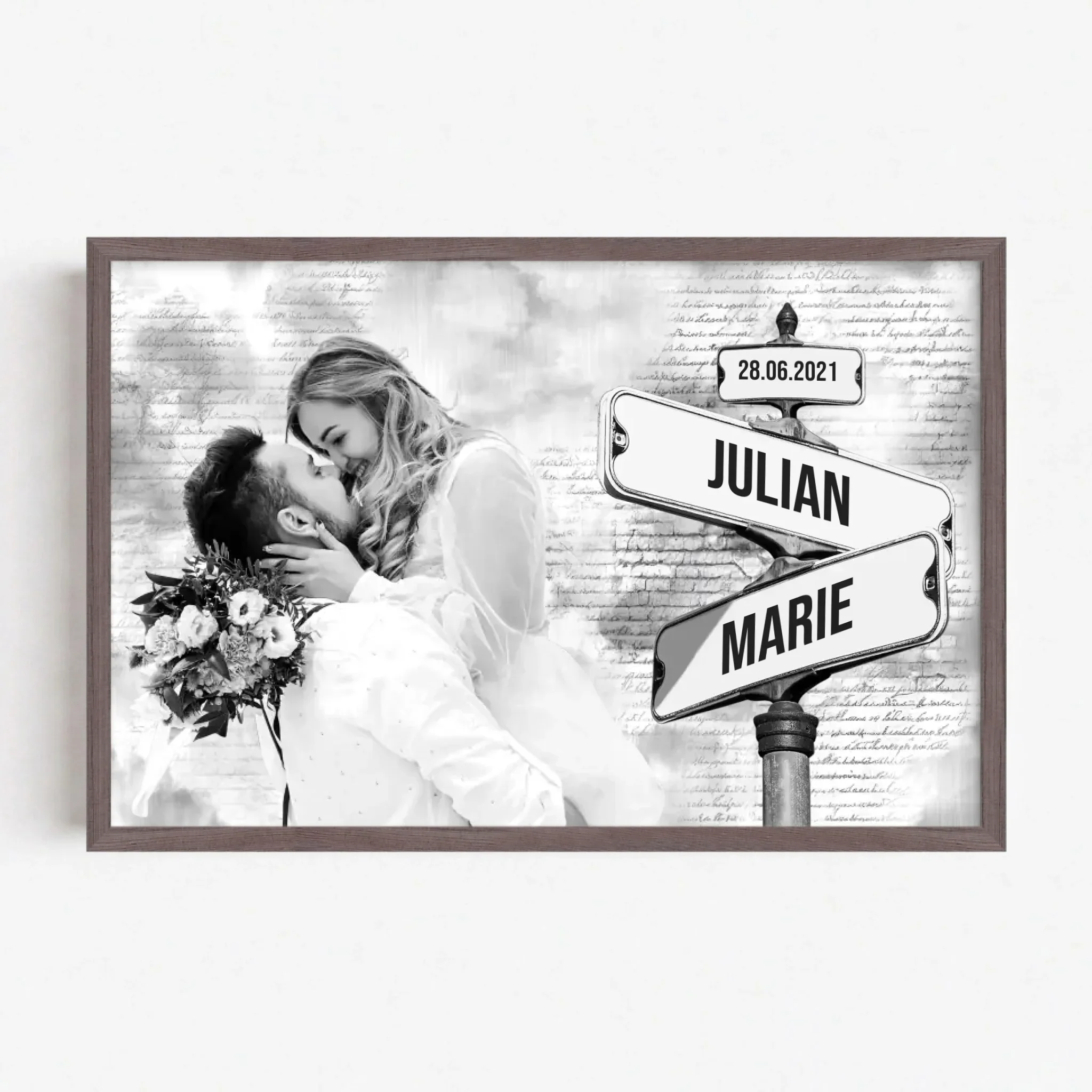 Personalisiertes Poster "Straßenschild mit eigenem Foto" - Image 11