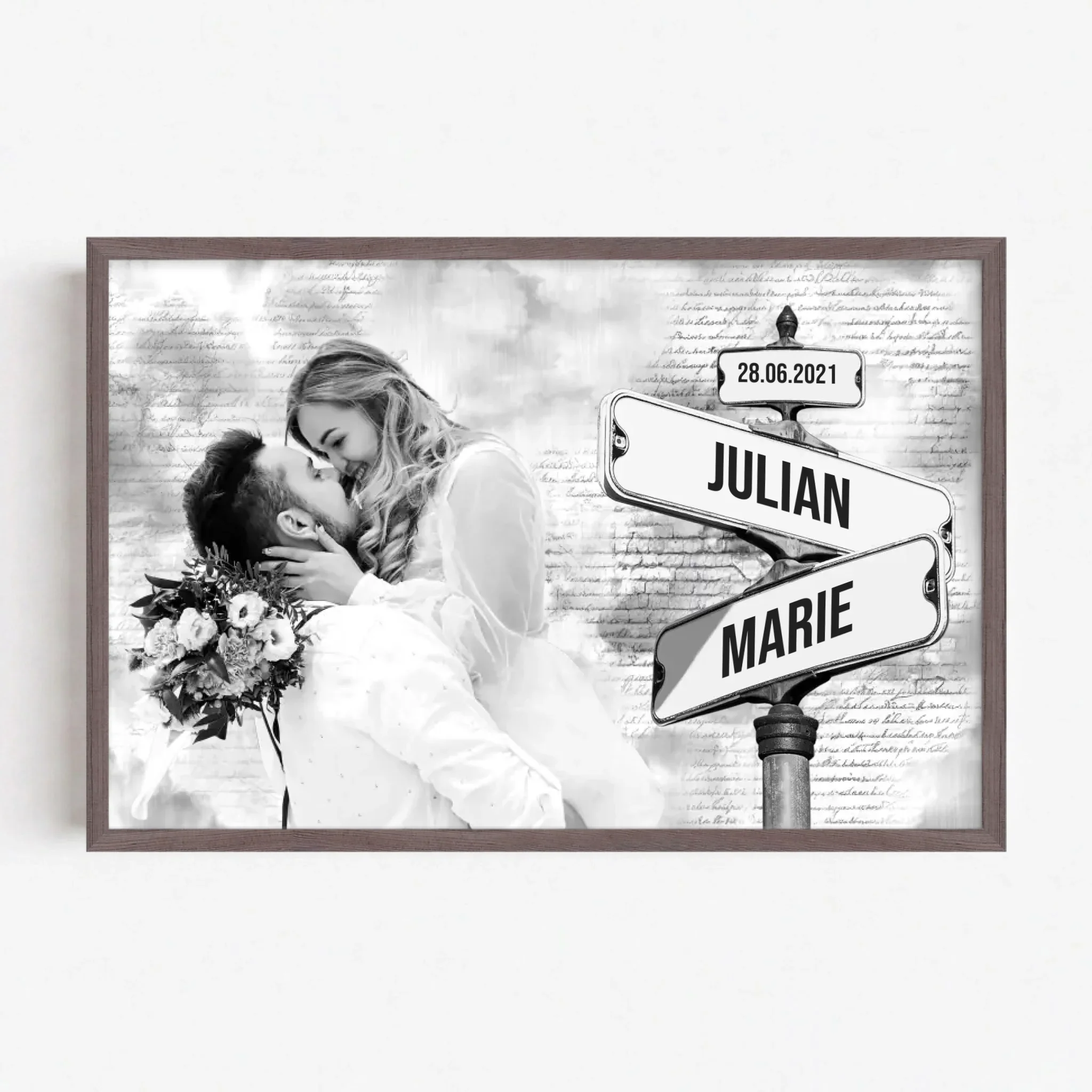 Personalisiertes Poster "Straßenschild mit eigenem Foto" - Image 12