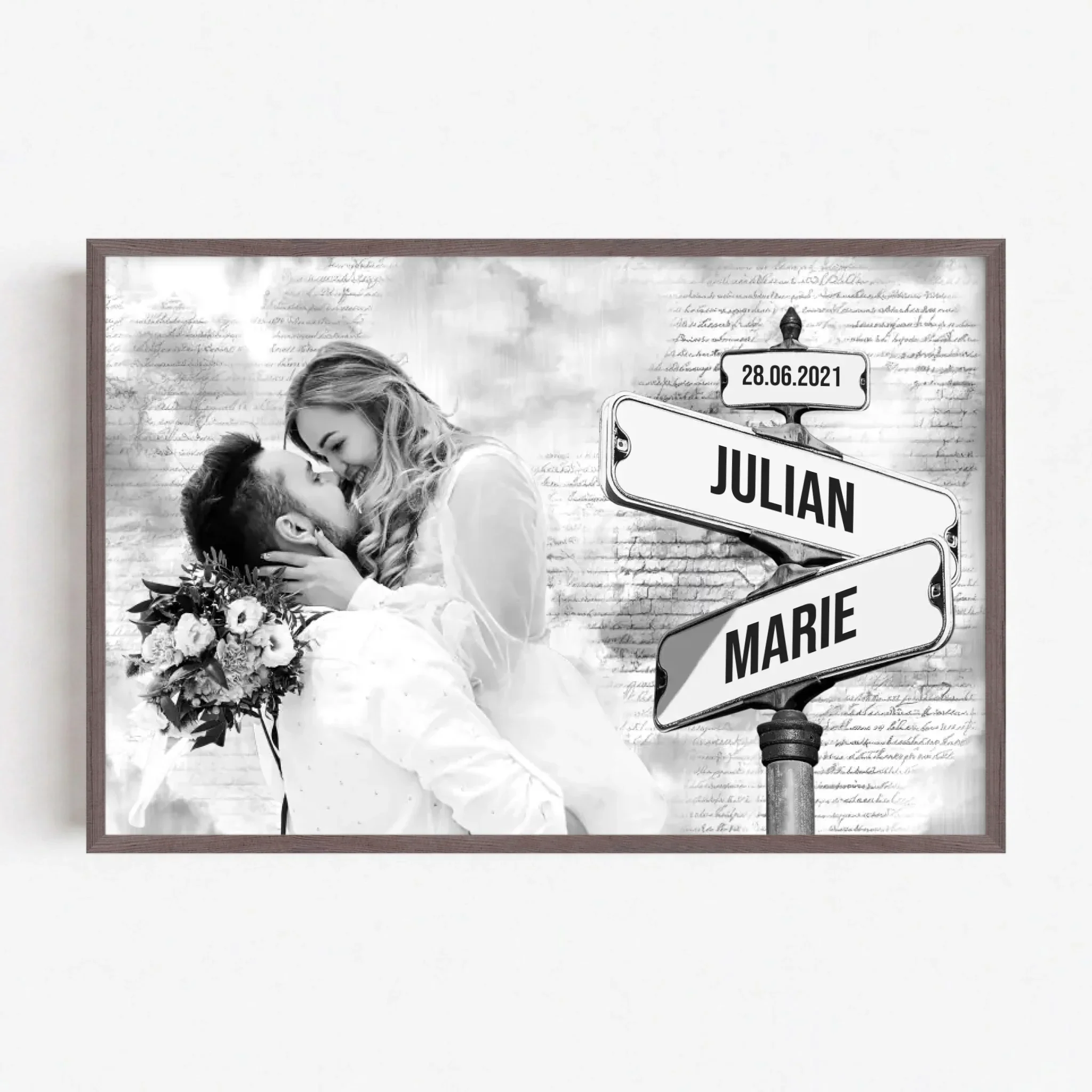Personalisiertes Poster "Straßenschild mit eigenem Foto" - Image 13