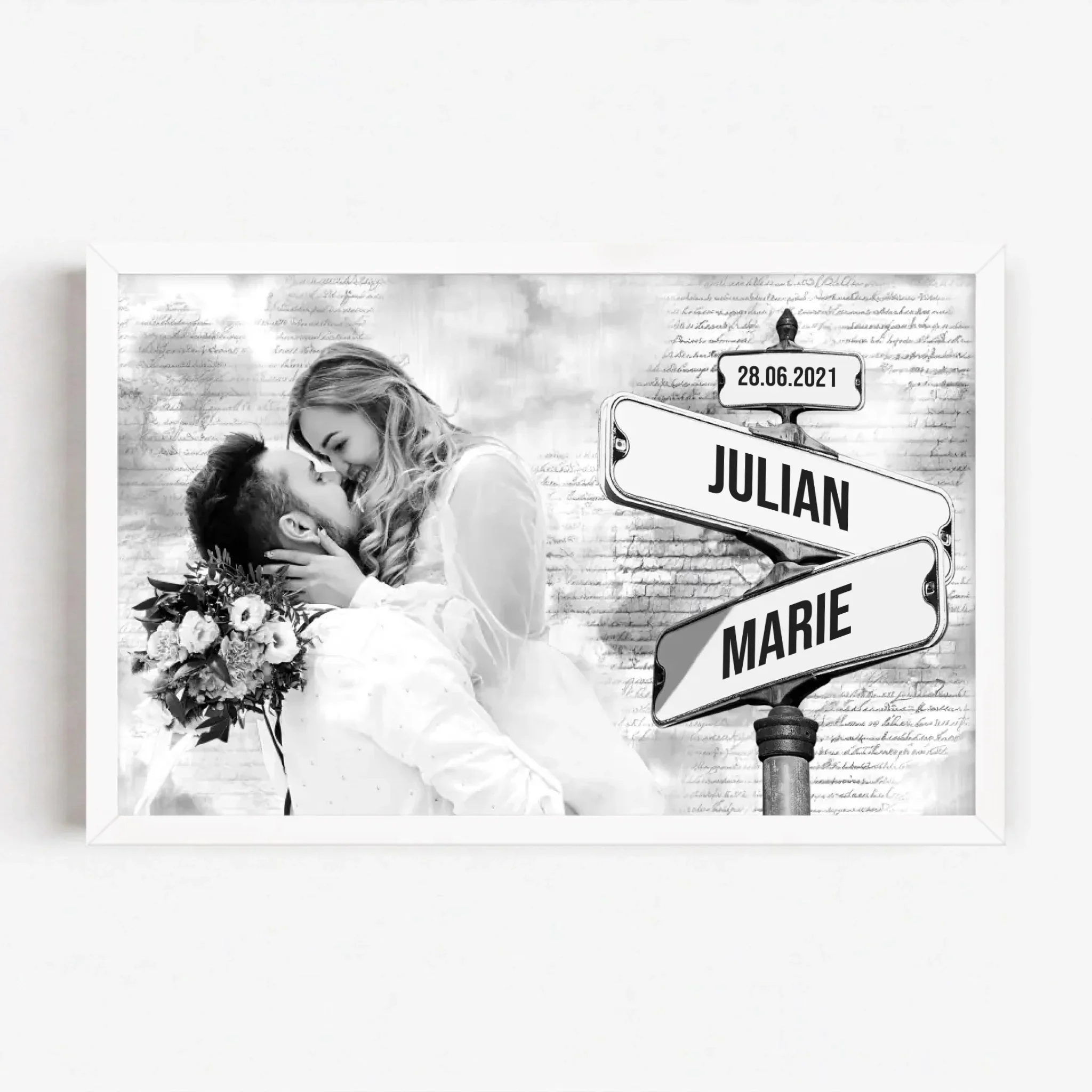 Personalisiertes Poster "Straßenschild mit eigenem Foto" - Image 14