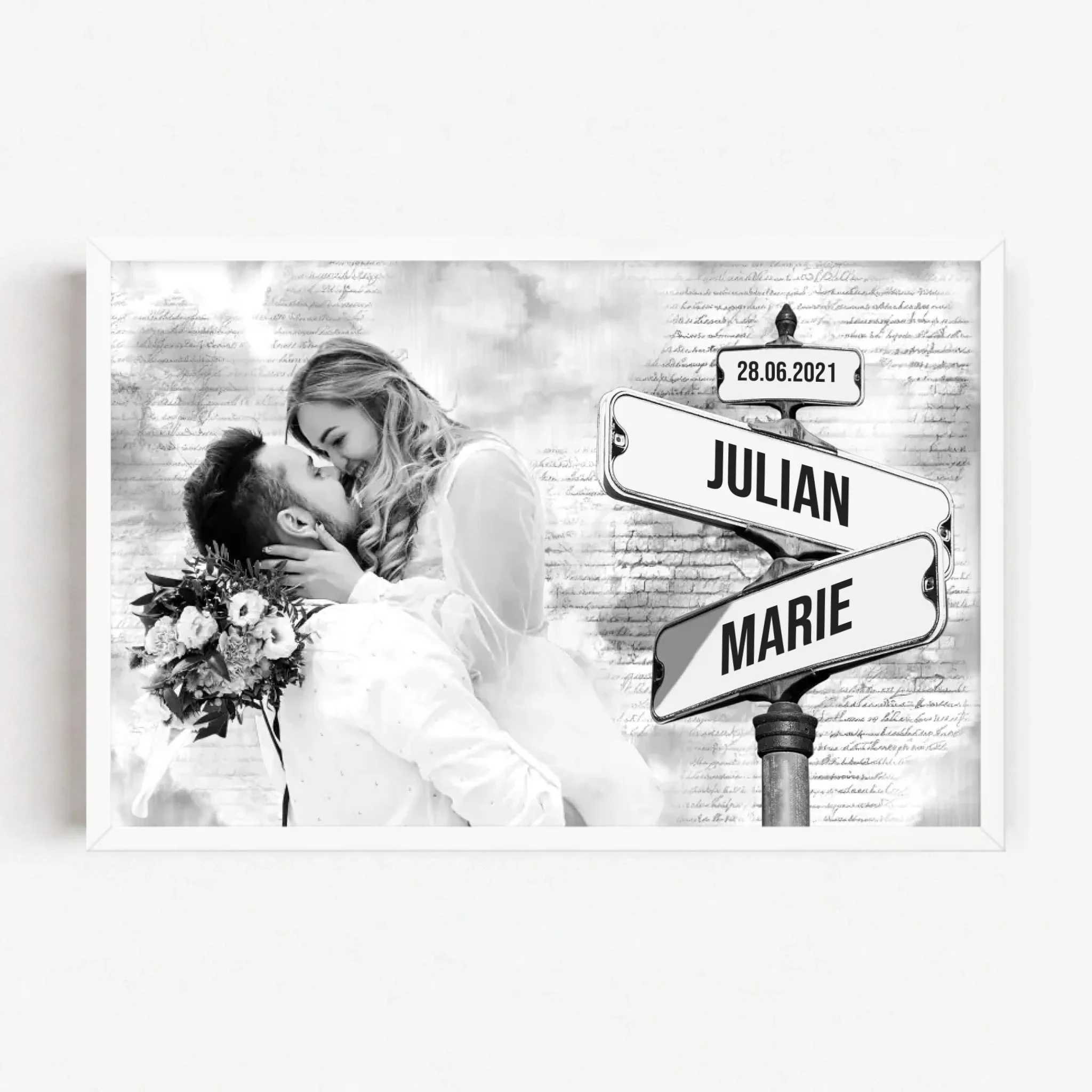 Personalisiertes Poster "Straßenschild mit eigenem Foto" - Image 15
