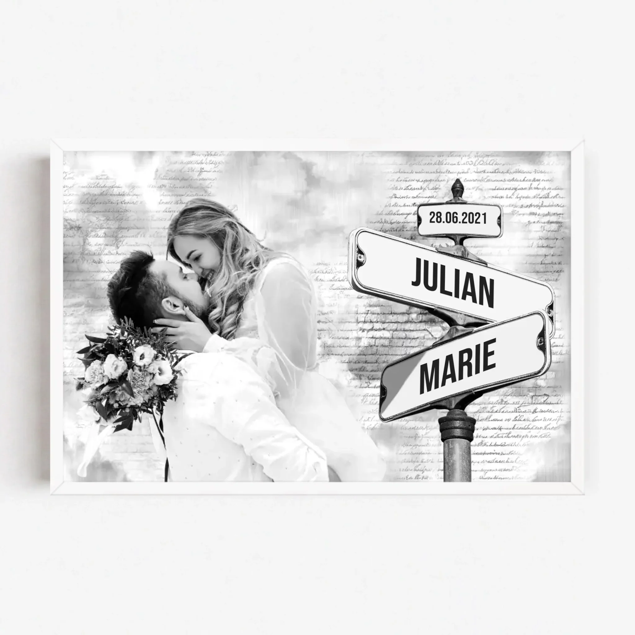 Personalisiertes Poster "Straßenschild mit eigenem Foto" - Image 16