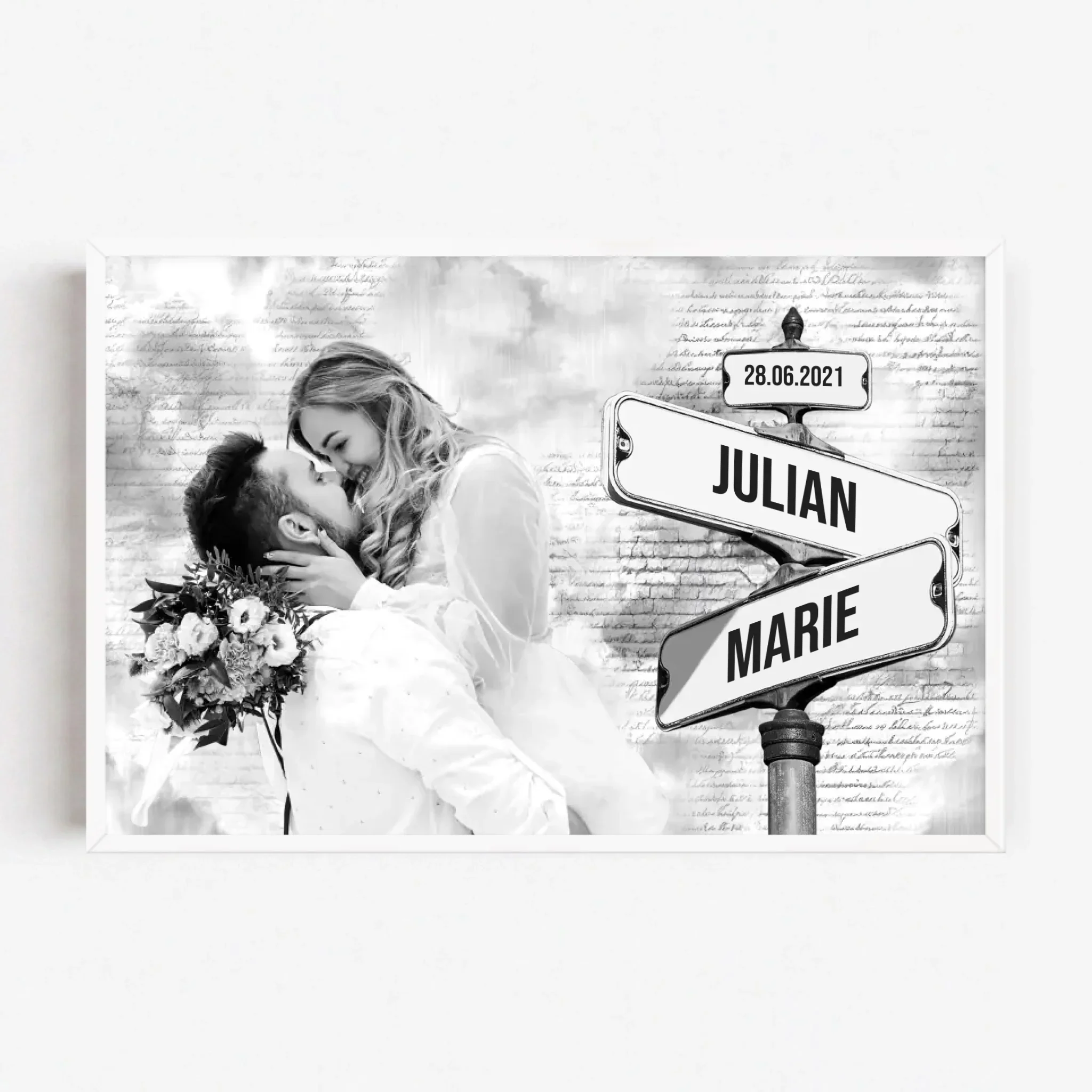 Personalisiertes Poster "Straßenschild mit eigenem Foto" - Image 17