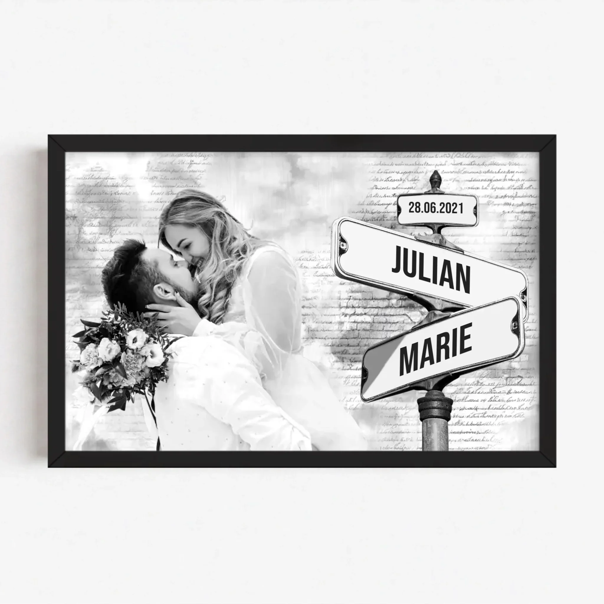 Personalisiertes Poster "Straßenschild mit eigenem Foto" - Image 6