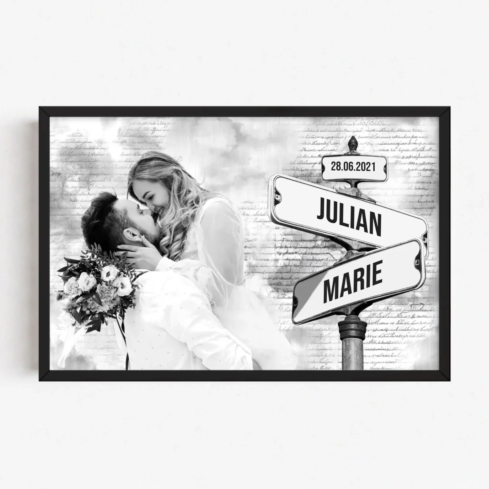 Personalisiertes Poster "Straßenschild mit eigenem Foto" - Image 7