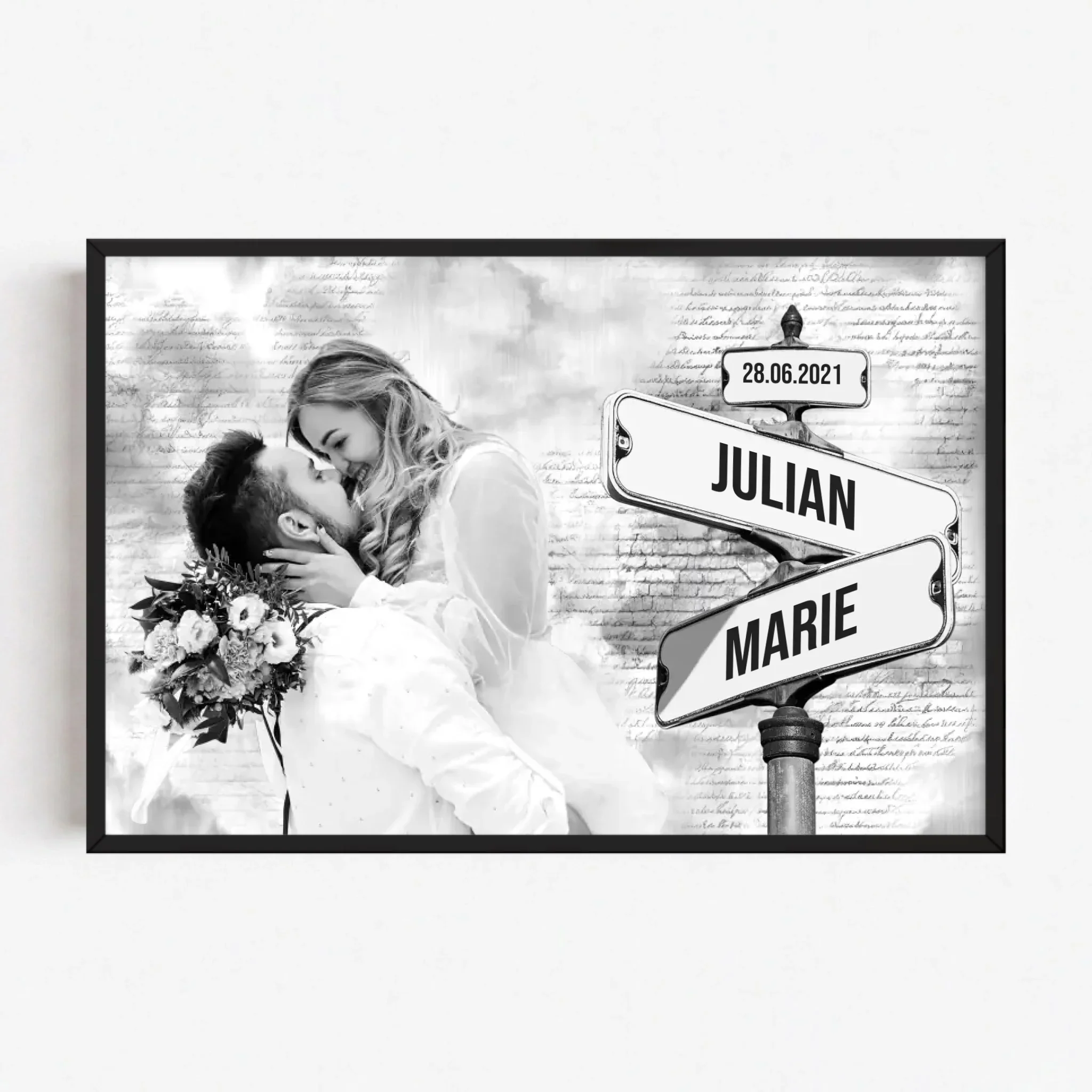 Personalisiertes Poster "Straßenschild mit eigenem Foto" - Image 9