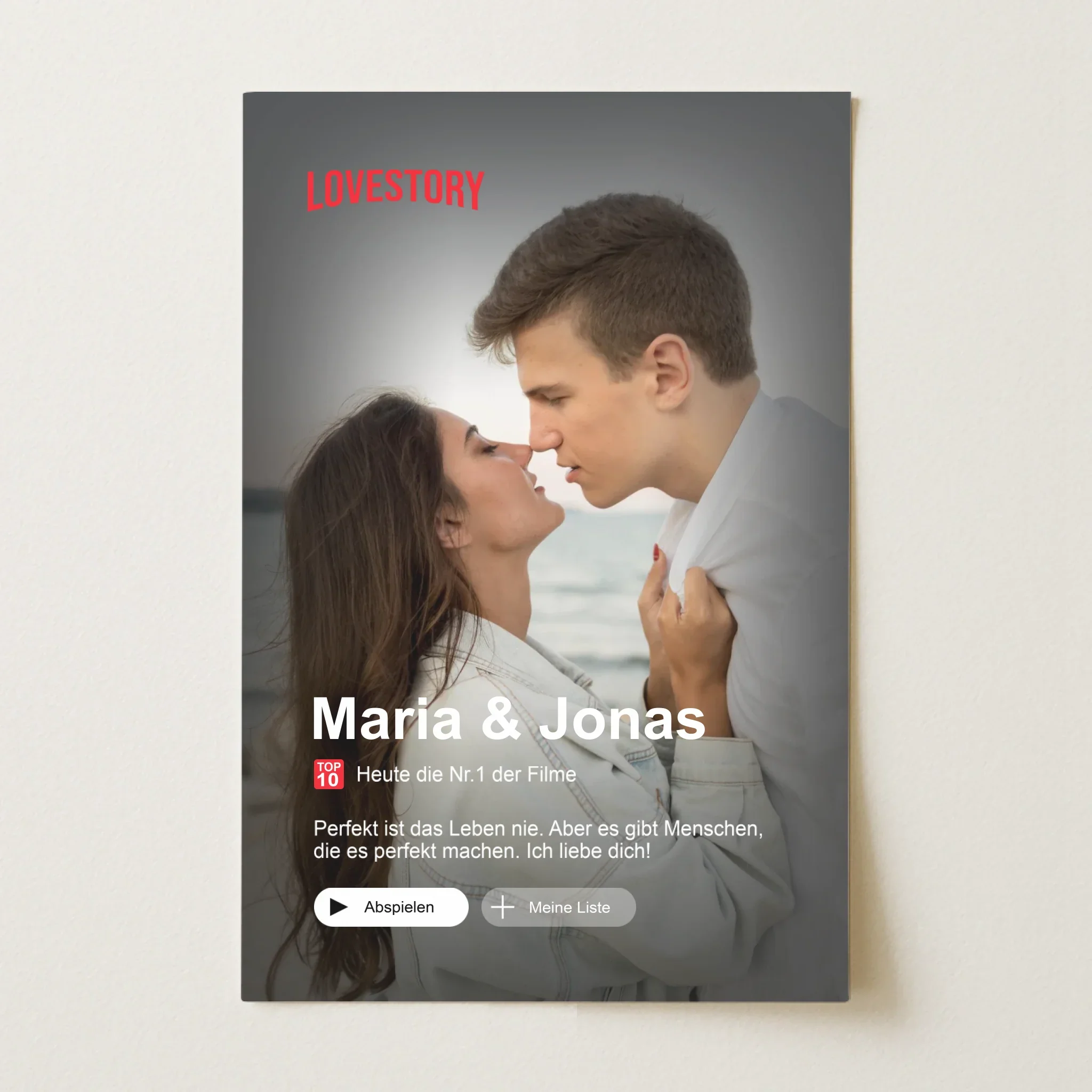 Personalisiertes Poster "Unser Cover"