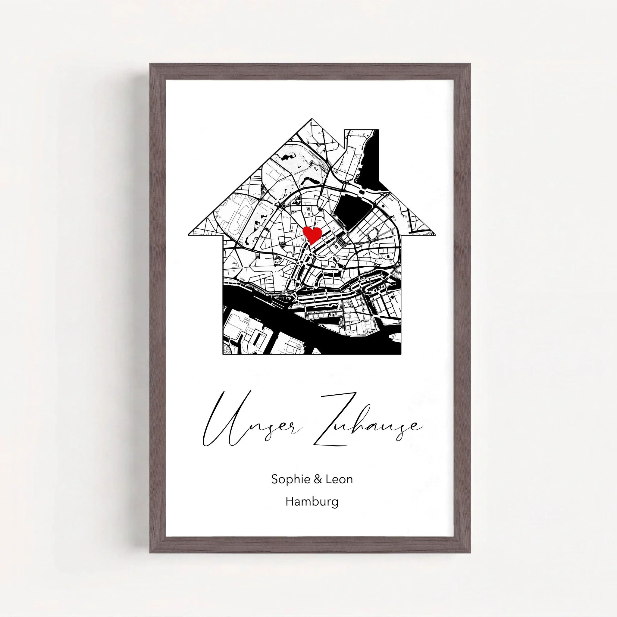 Personalisiertes Poster "Unser Zuhause" - Image 10