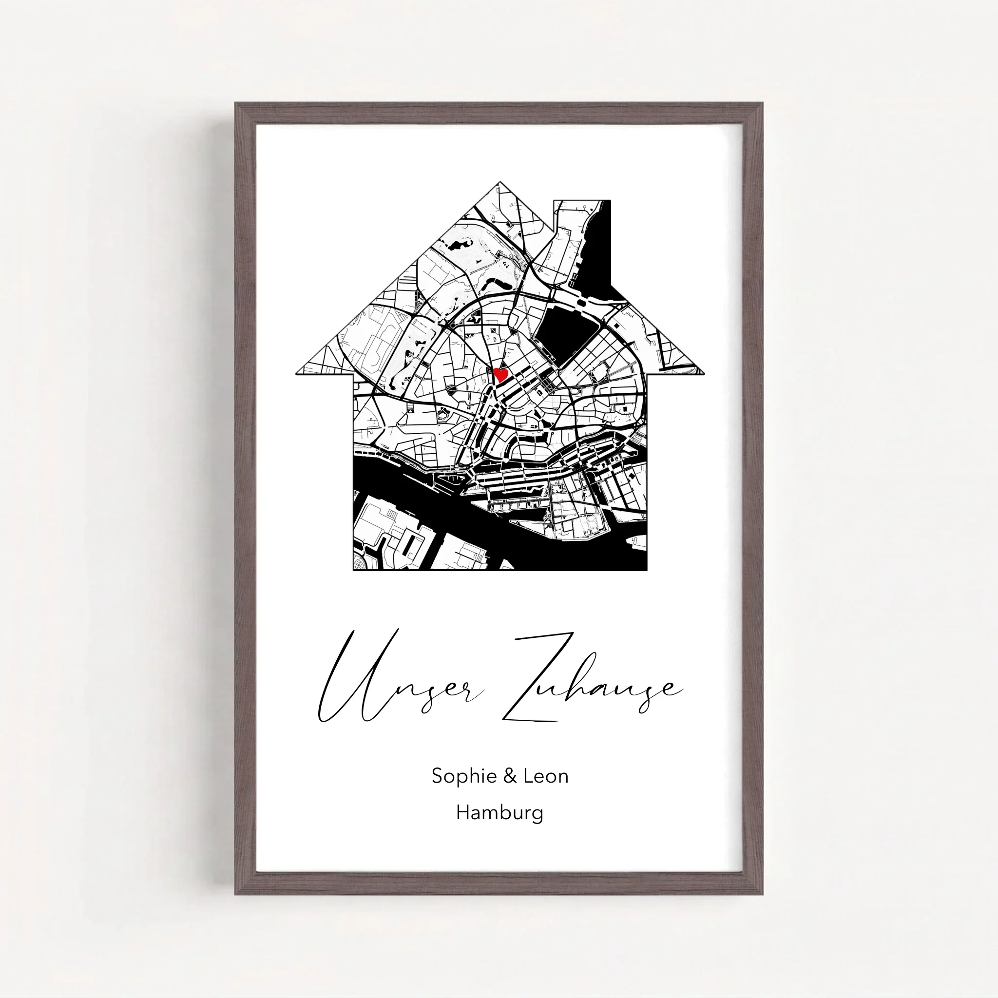 Personalisiertes Poster "Unser Zuhause" - Image 11