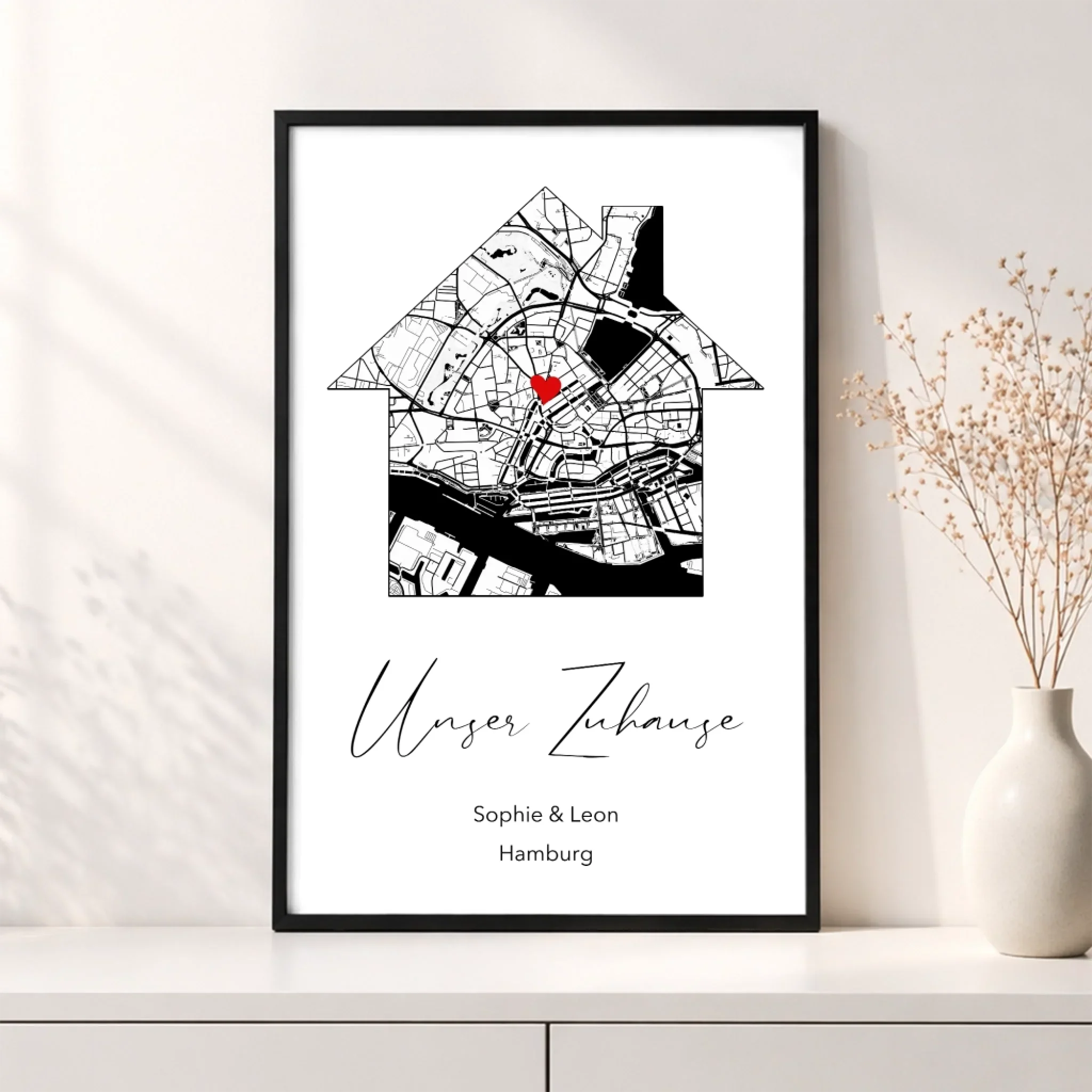 Personalisiertes Poster "Unser Zuhause" - Image 3