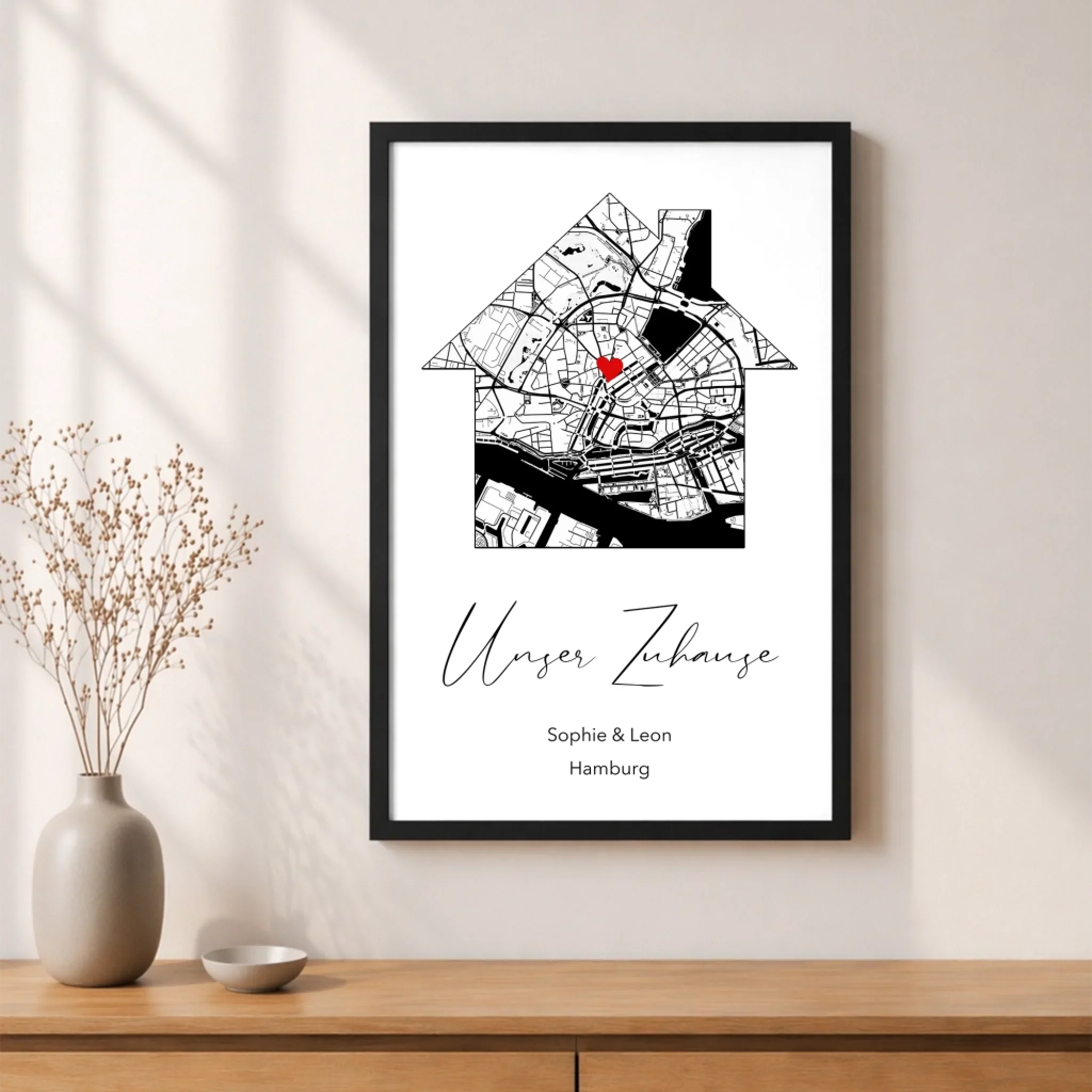 Personalisiertes Poster "Unser Zuhause" - Image 5