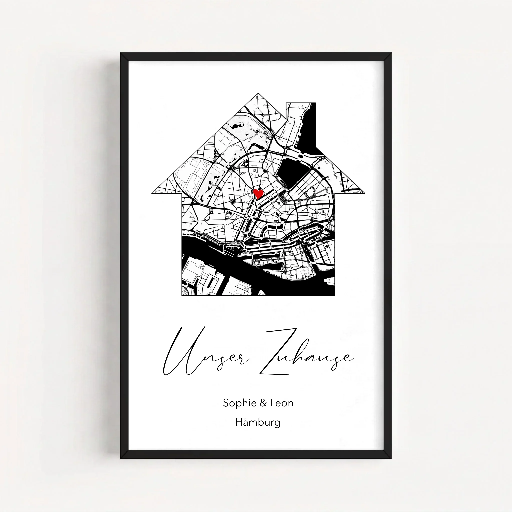 Personalisiertes Poster "Unser Zuhause" - Image 9