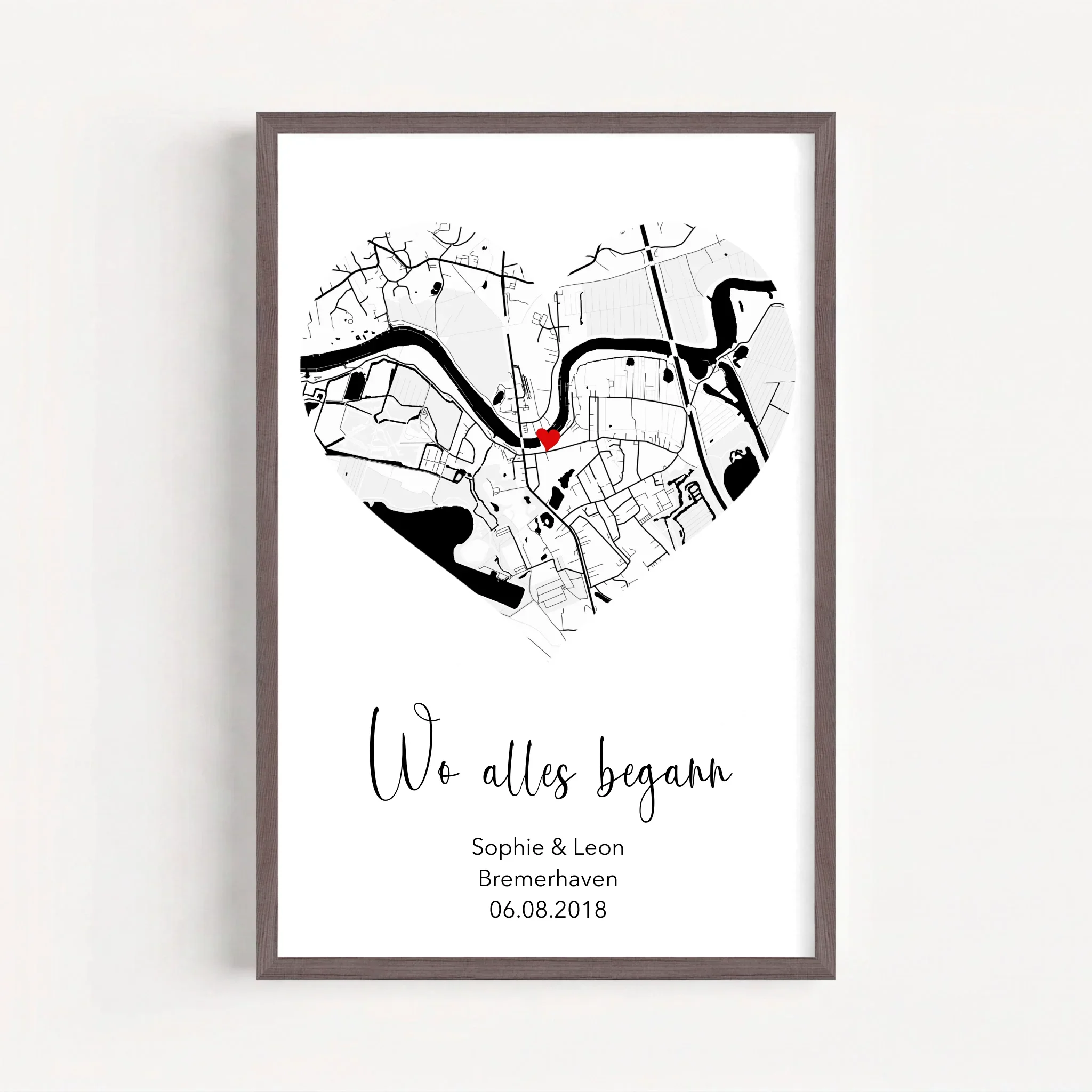 Personalisiertes Poster "Wo alles begann" - Image 12