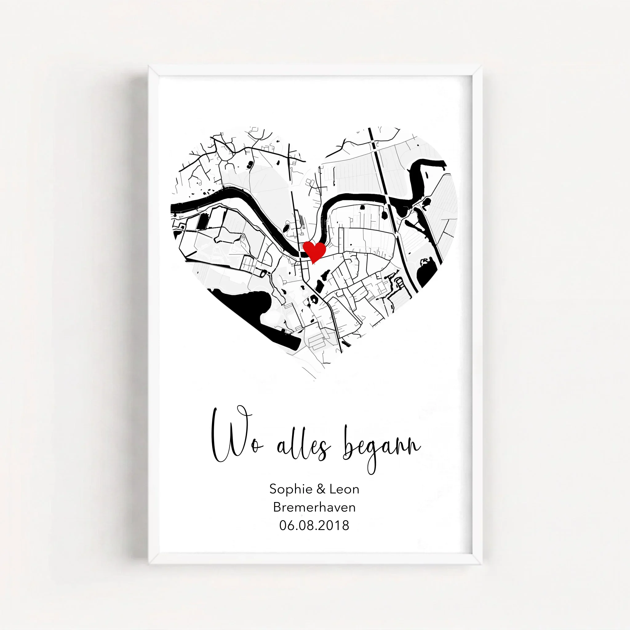 Personalisiertes Poster "Wo alles begann" - Image 17