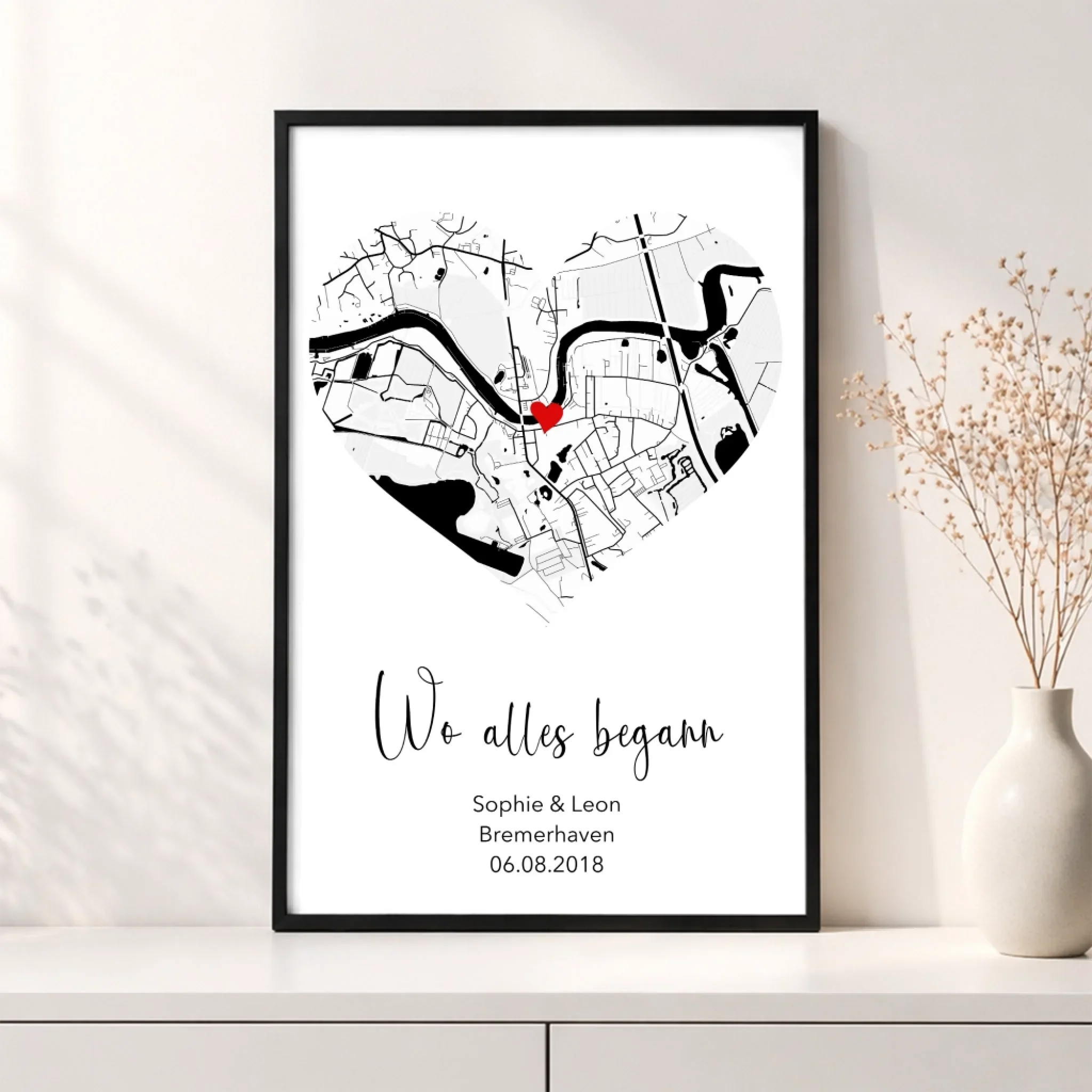 Personalisiertes Poster "Wo alles begann" - Image 3